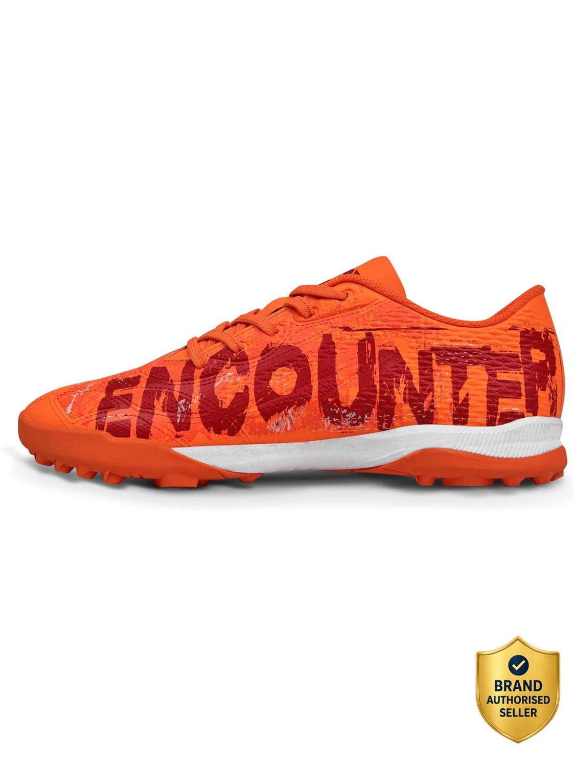 Image of NIVIA Encounter Retro Football Turf with Duofoam Cushioning, TPU 3D Embossed Upper Football Shoes For Men