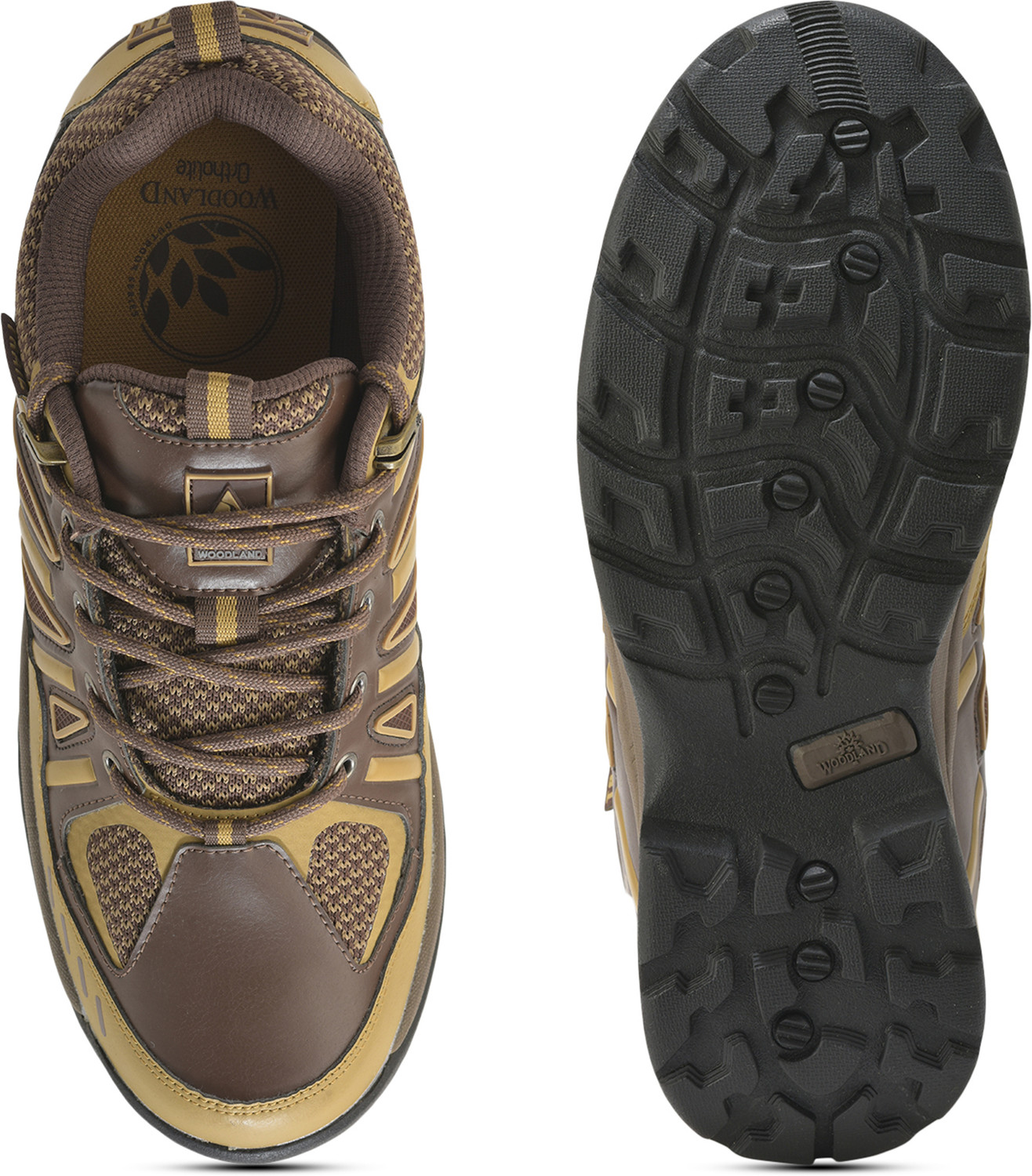 Image of WOODLAND Outdoor Trekking Lightweight Breathable Durable Hiking & Trekking Shoes For Men