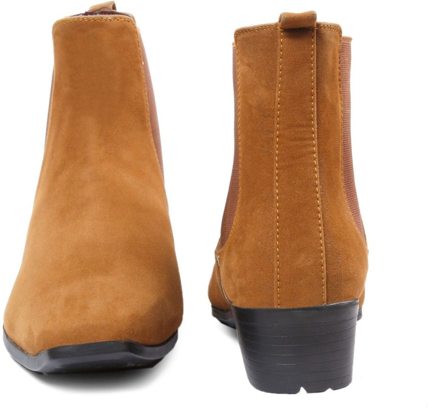 Image of BXXY Mens Suede Height Increasing Casual Chelsea Boots Boots For Men