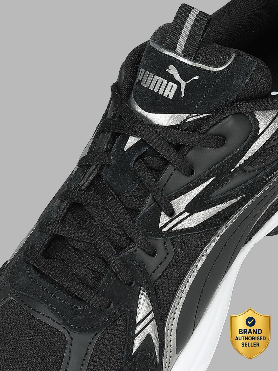 PUMA Milenio Tech Suede Sneakers For Men Black