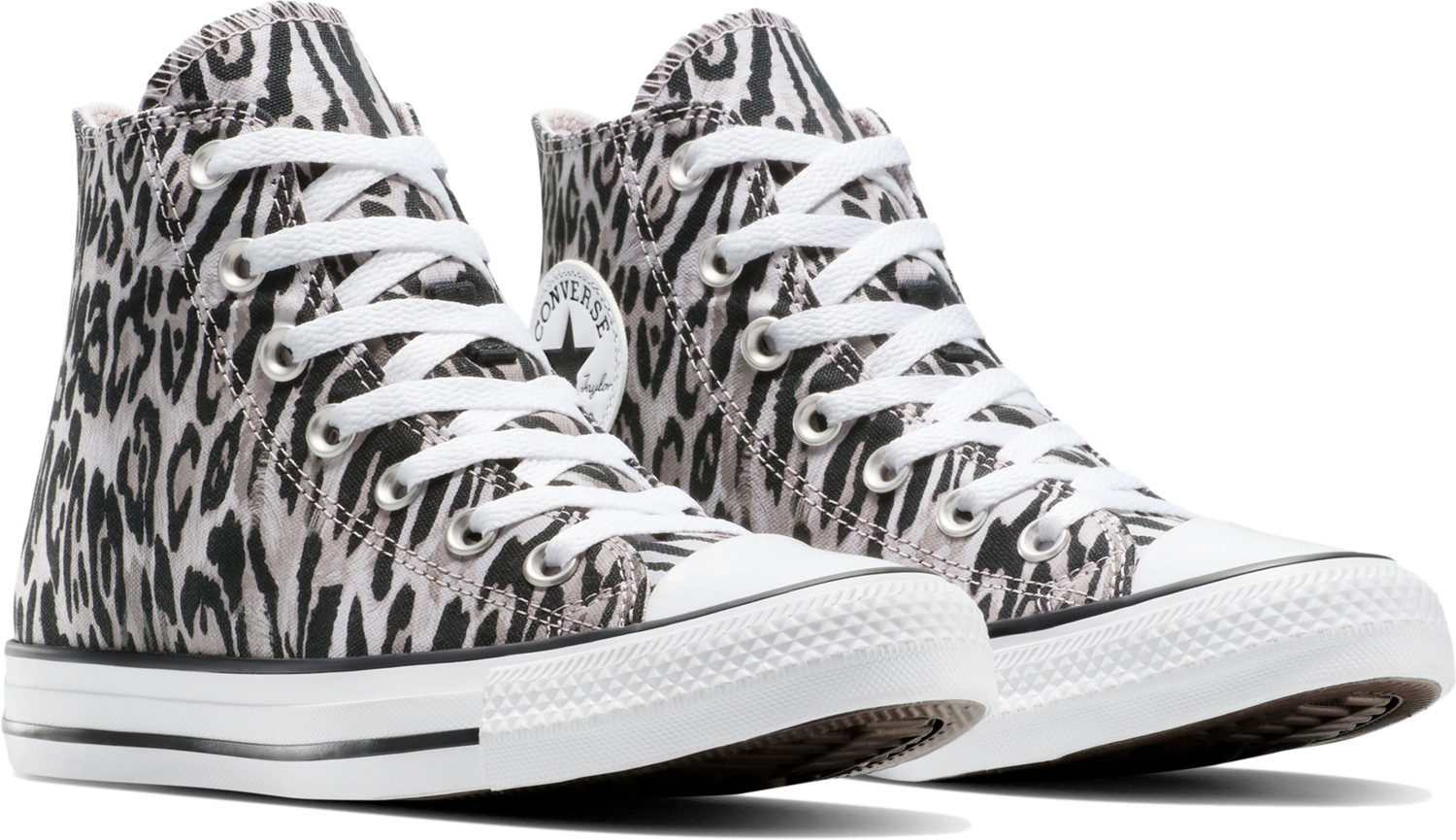 Image of Converse Chuck Taylor All Star Leopard High Top Canvas Casuals For Unisex