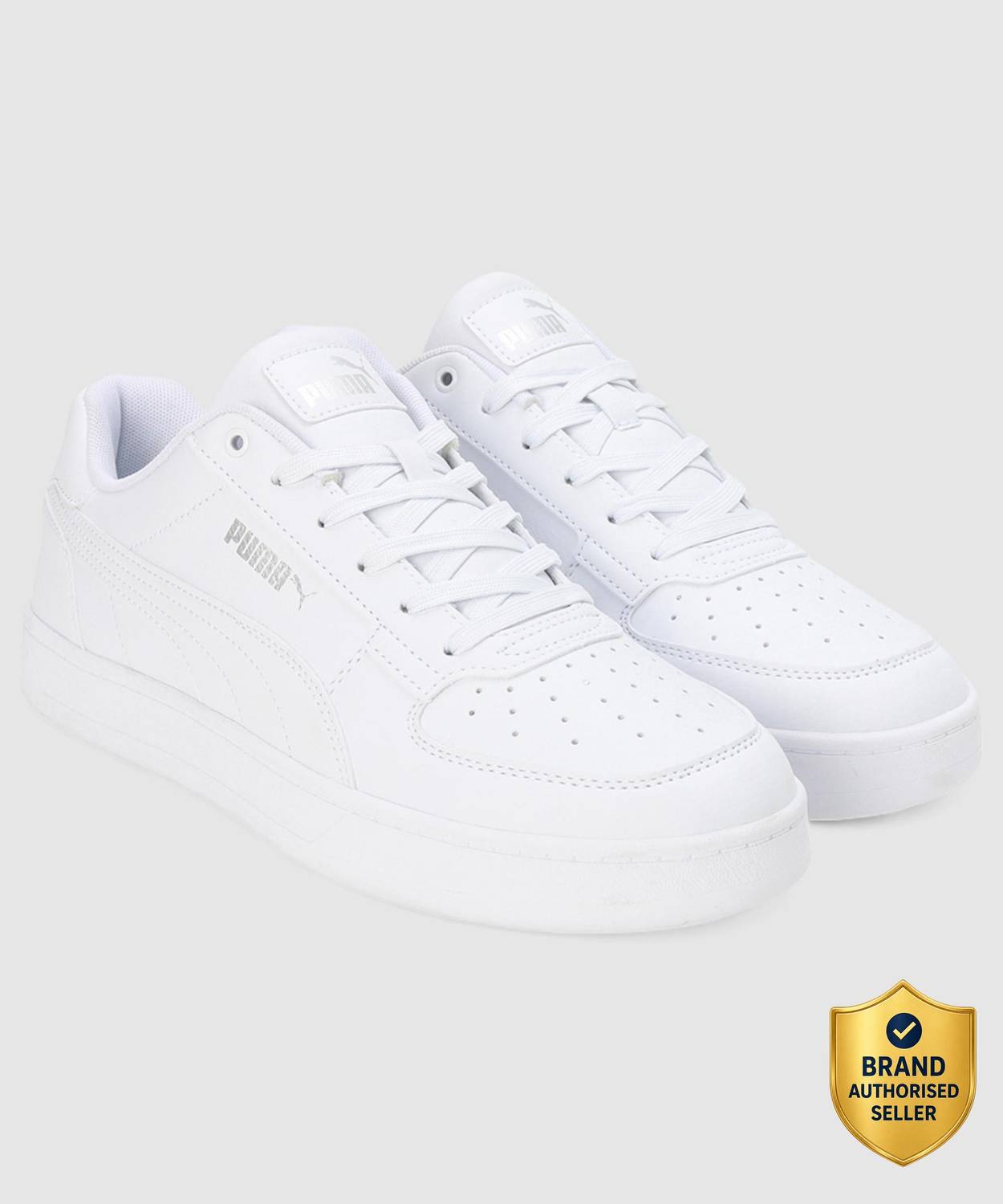 PUMA Caven 2.0 Men White Sneakers - Image 1