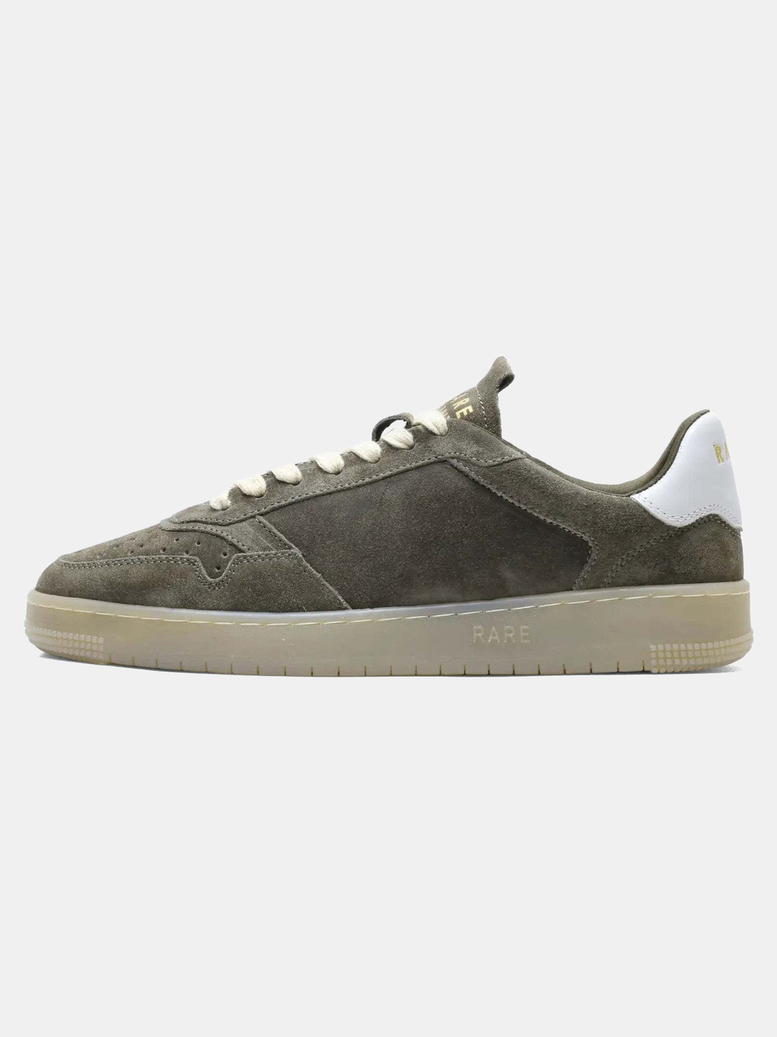 Image of Rare Rabbit WOOLTON-2 OLIVE PRIMARY Sneakers For Men
