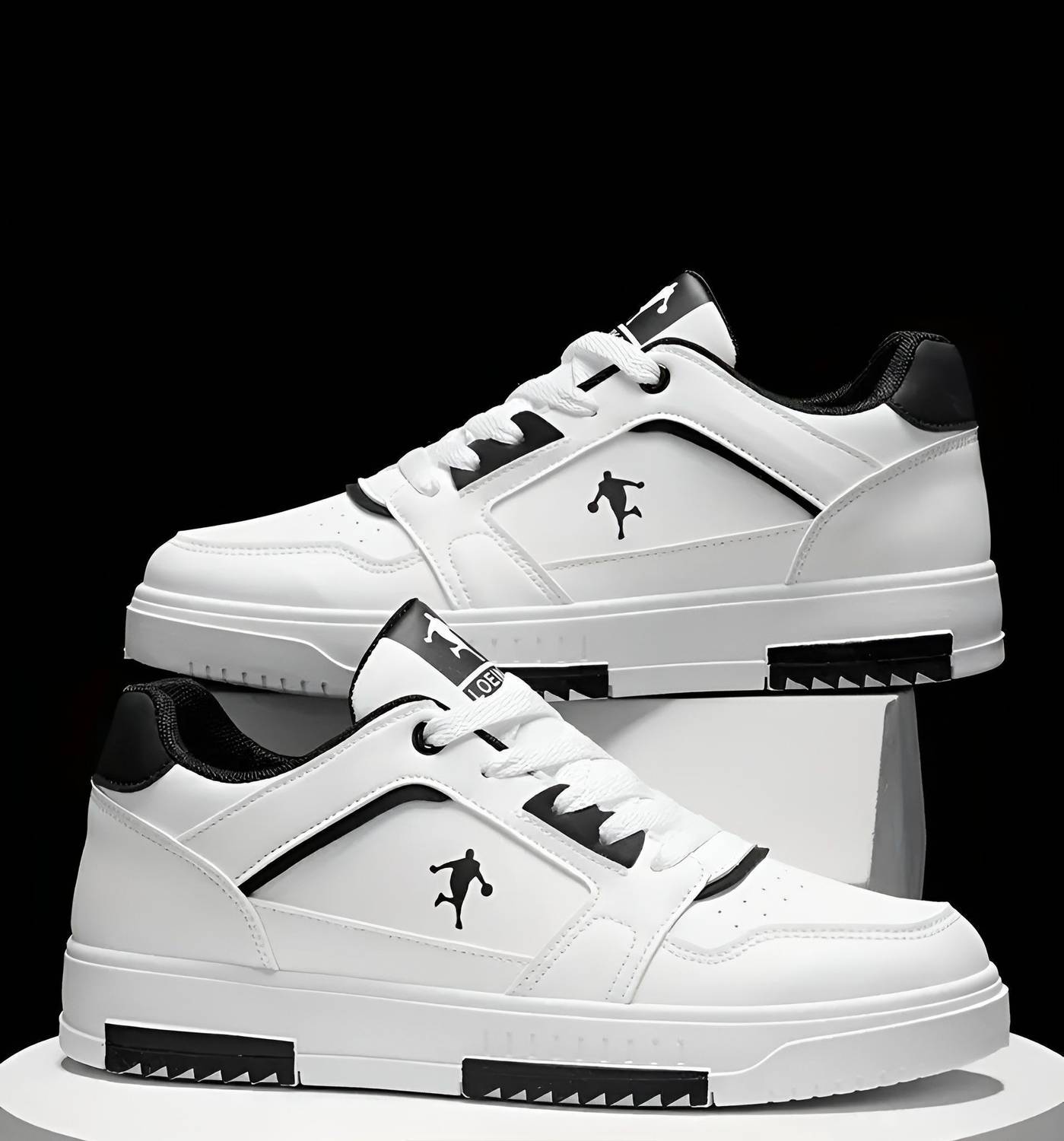 Pocy Shoes White Sneakers for Men and Boys