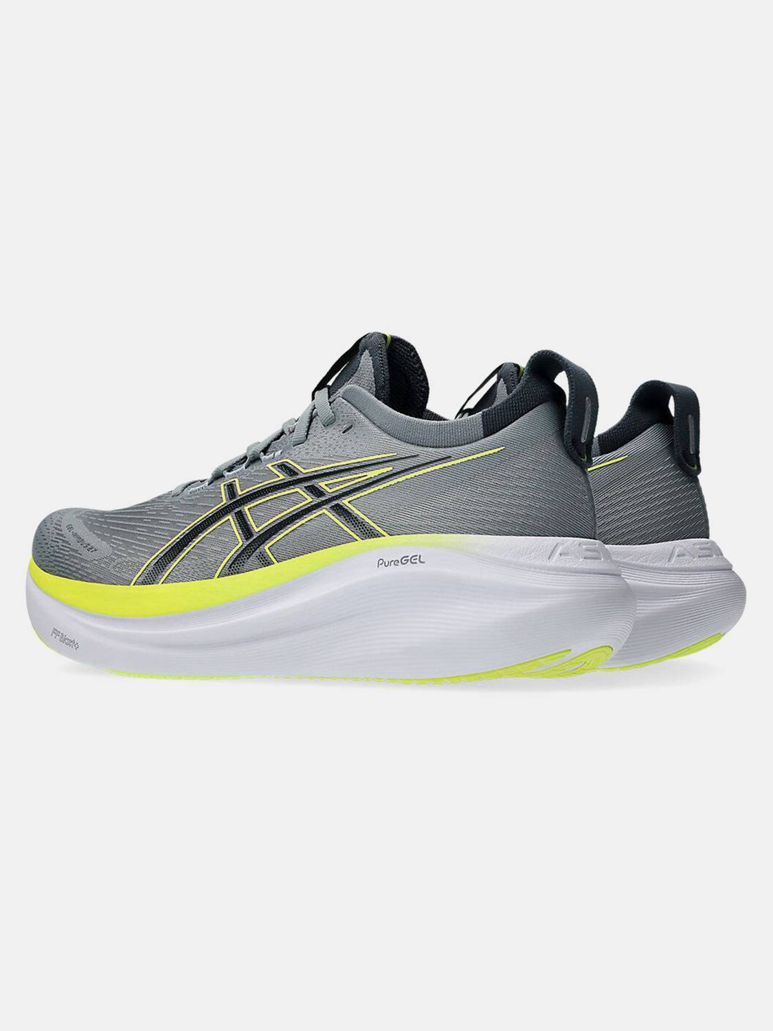 Asics GEL-NIMBUS 27 Men's Running Shoes Gray - Image 5