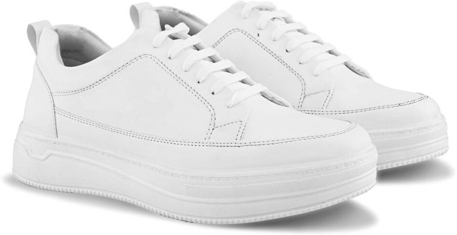 Image of Roadster Men White comfort casual Sneakers Sneakers For Men