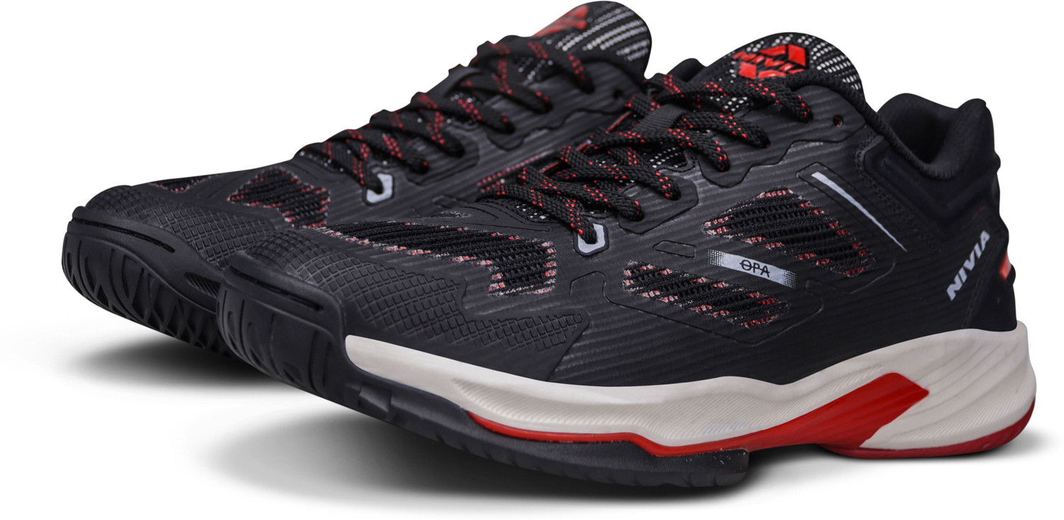 Image of NIVIA OPA Pickleball, Mesh Upper, Rubber Non-Marking Shoes for Indoor /Outdoor Court Tennis Shoes For Men