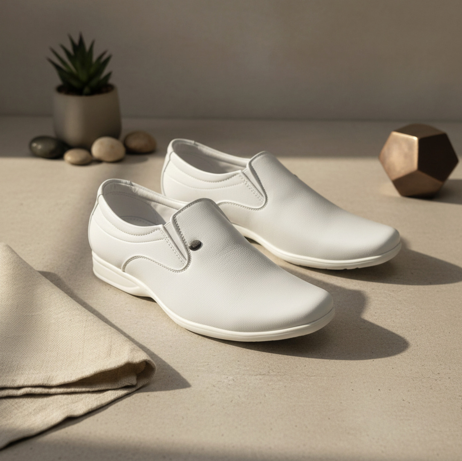 Image of Alstom Men Slip-On Formal Shoes for Office Wear Slip On For Men