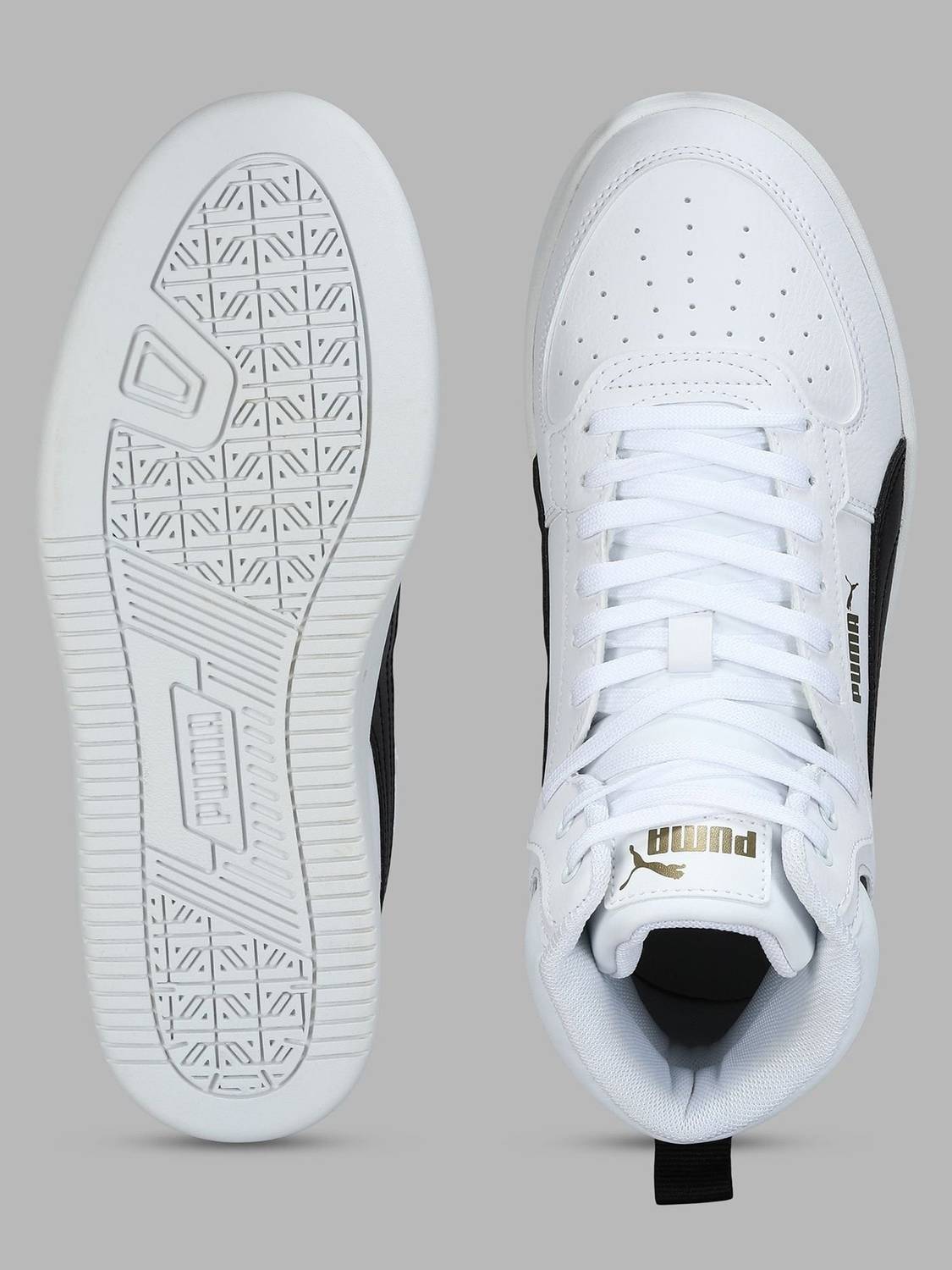 PUMA Caven 2.0 Mid Sneakers for Men, White - Image 4