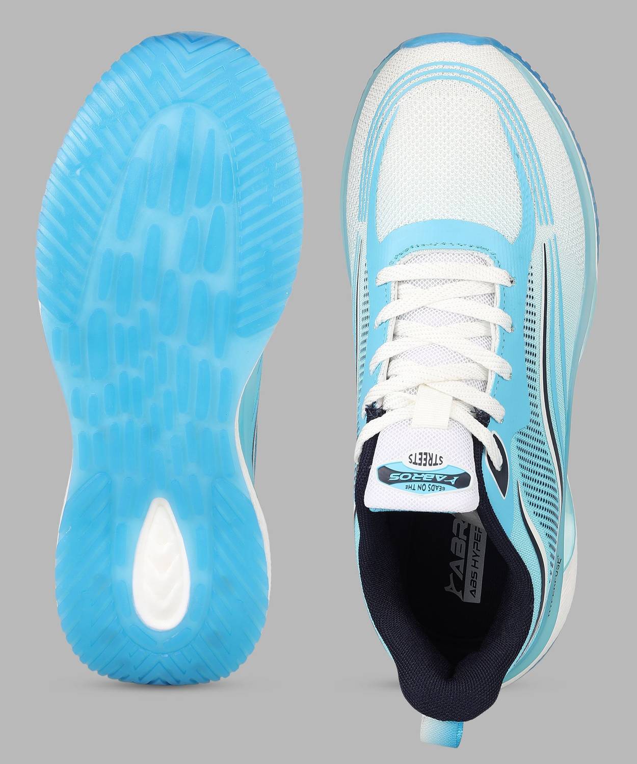 Abros TRIGGER-PRO Men's White Running Shoes - Image 5