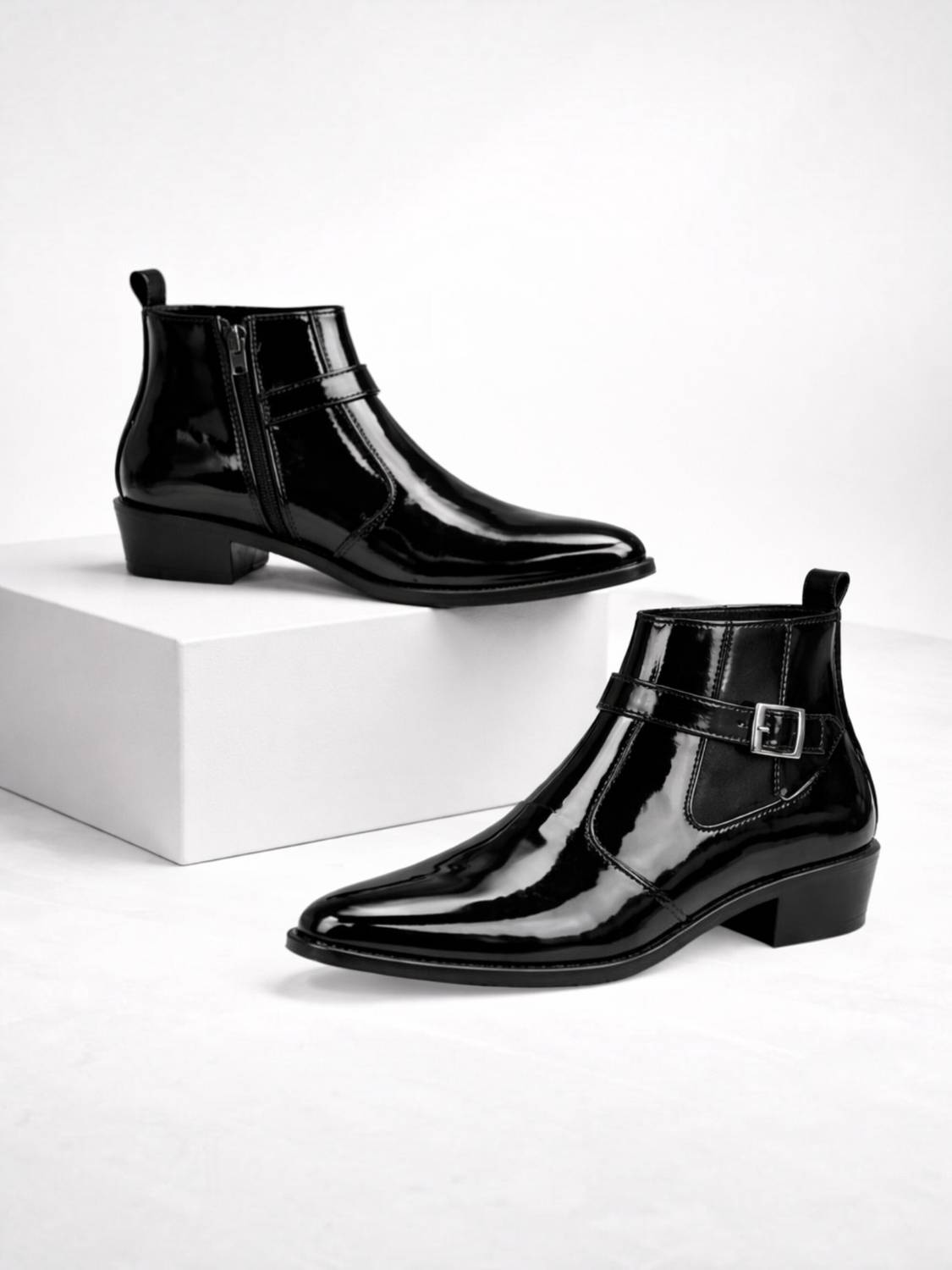 Kraasa Stylish Ankle Boots for Men - Image 4