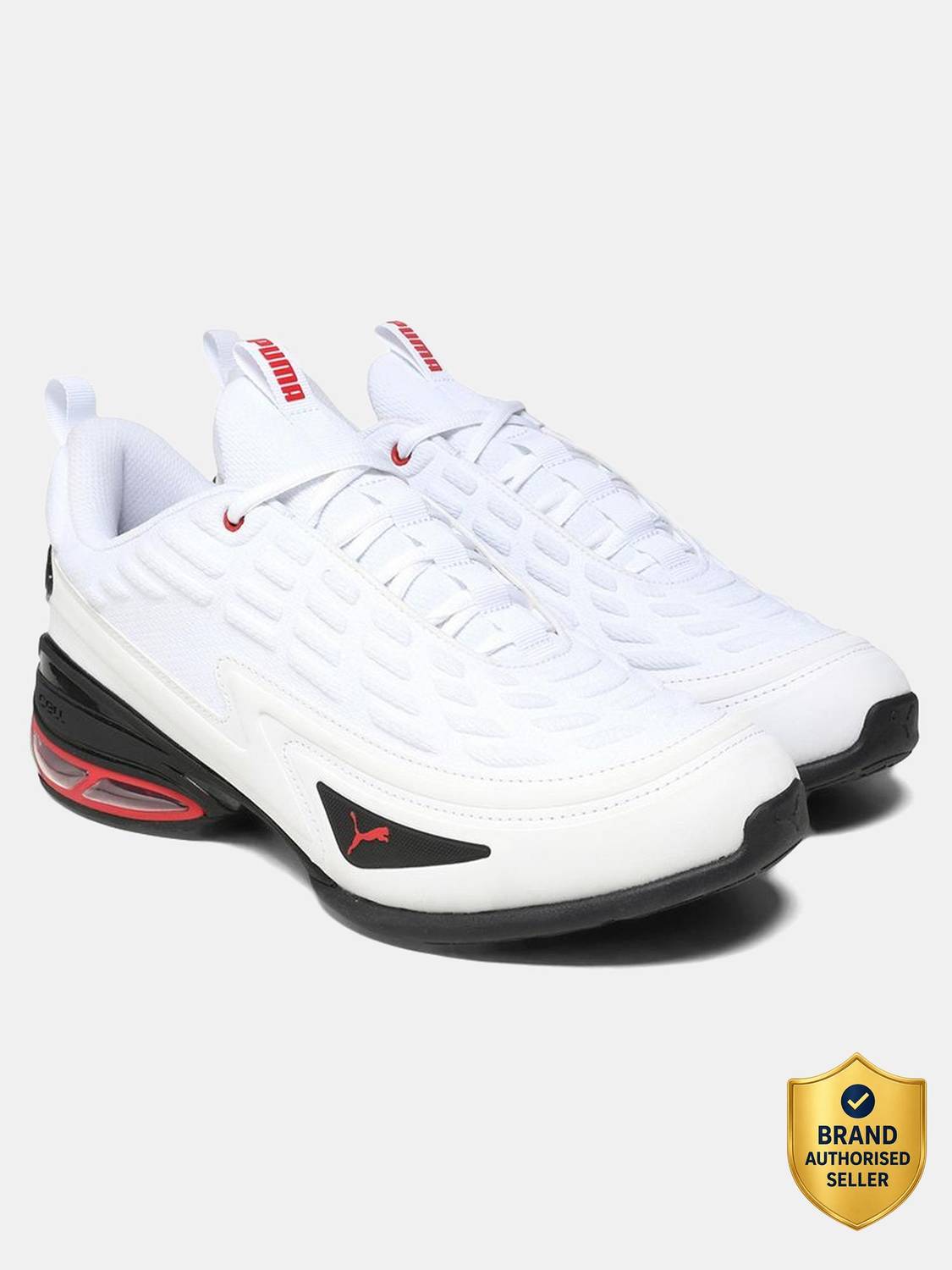 PUMA Meza White Men's Running Shoes - Image 1