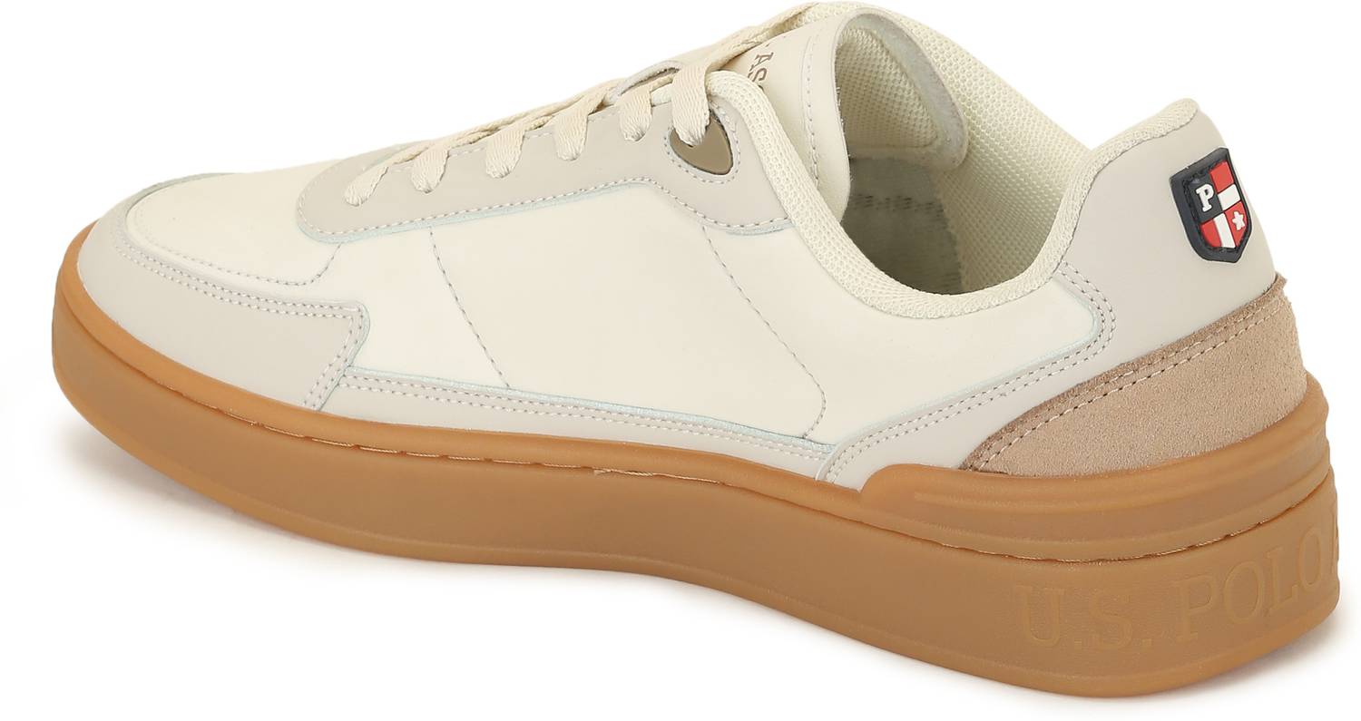 U.S. POLO ASSN. Men's White Sneakers - Image 3