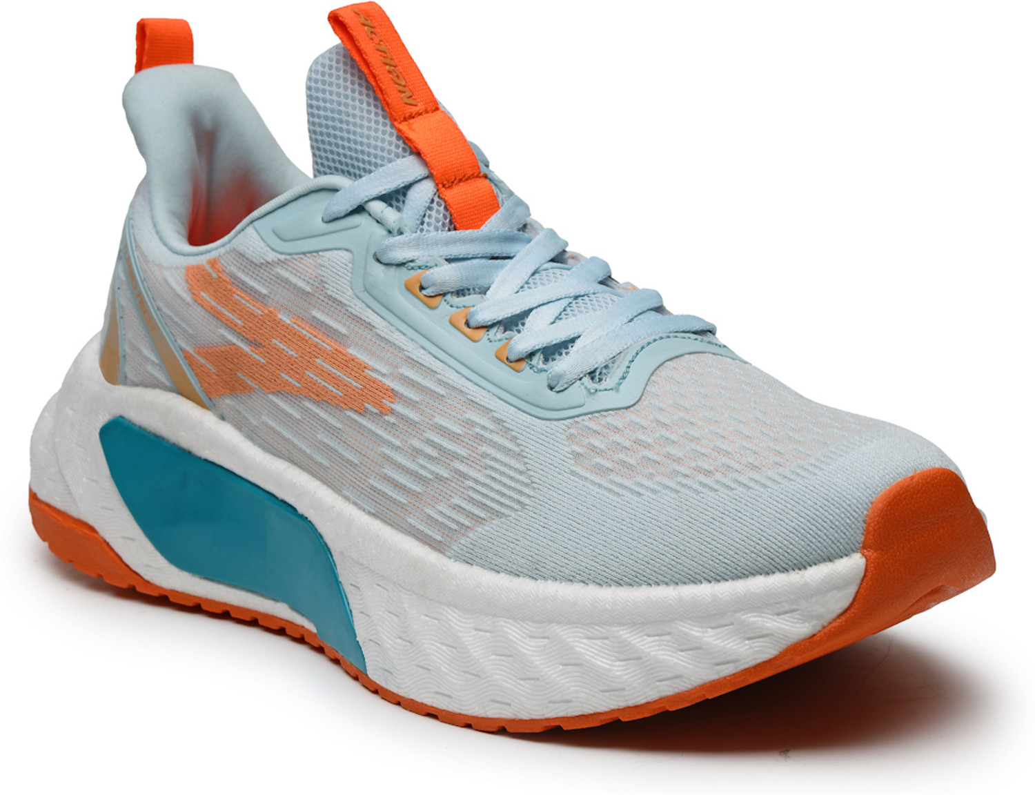 Image of action Athleo TURBO-501 Trendy Lightweight Comfortable Durable Sports Lace-Up Running Shoes For Men