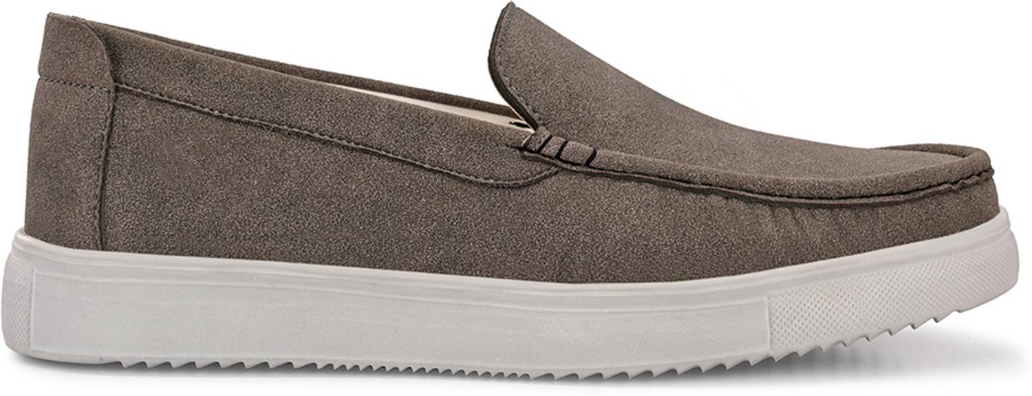 MACTREE Men's Gray Loafers - Image 4
