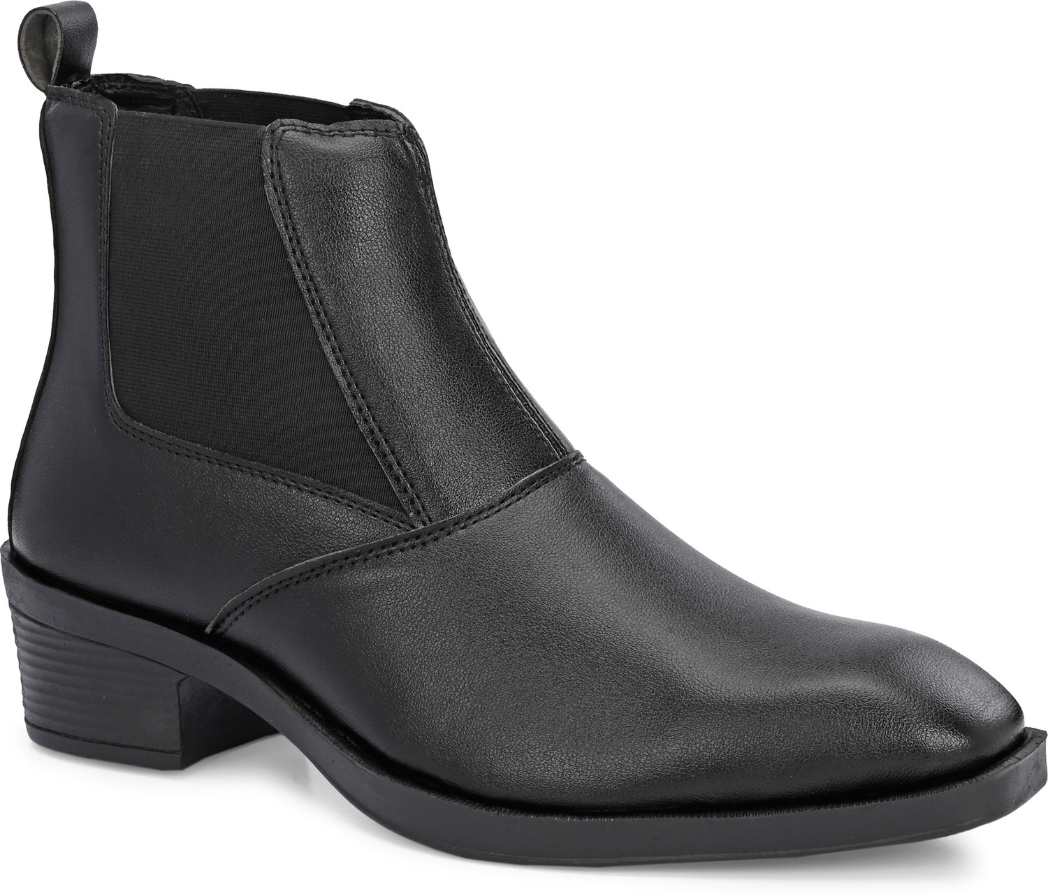 Image of Pocy Shoes Black Chelsea Boots For Men's Boots For Men