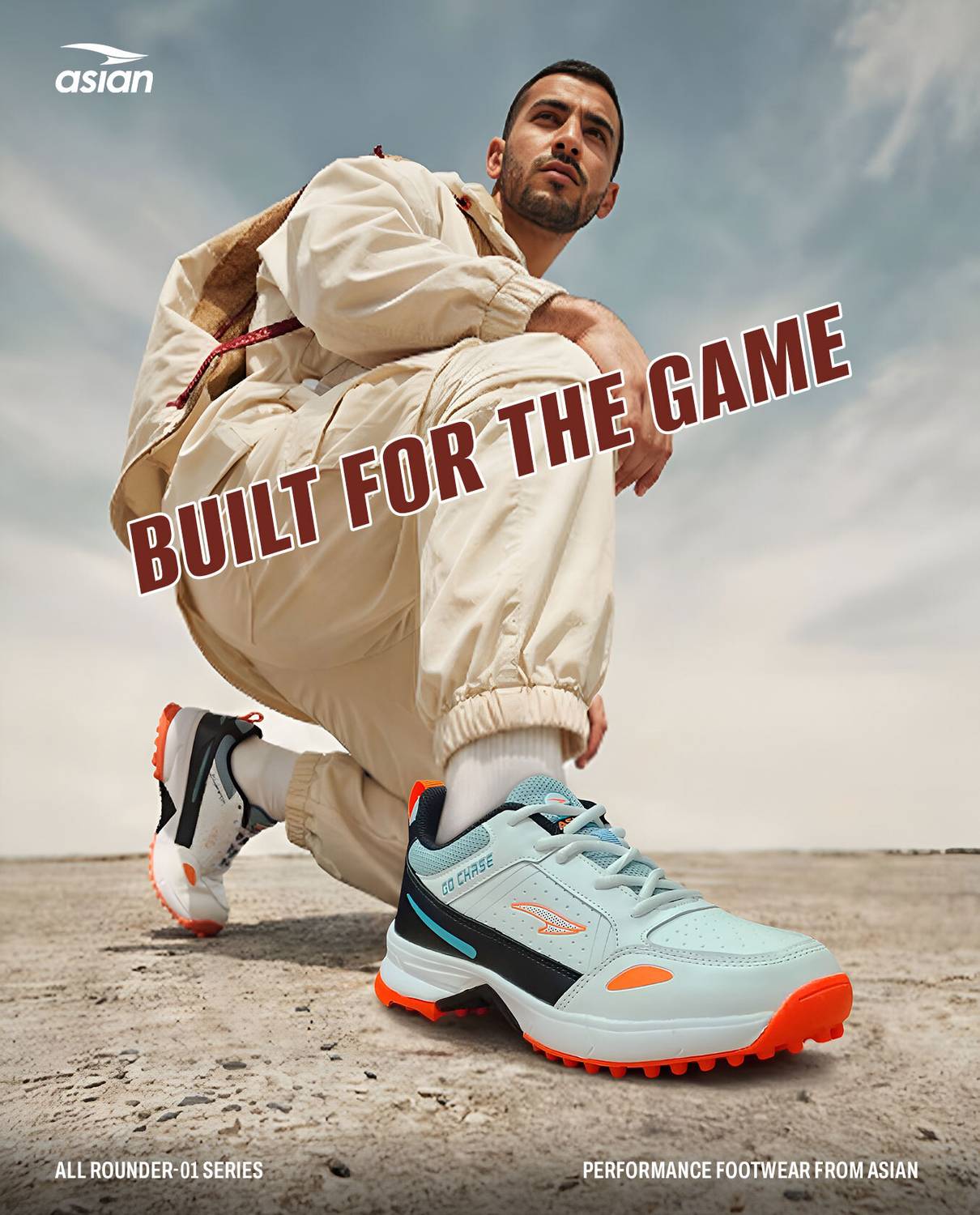 asian All Rounder-01 Men’s Cricket Shoes - Image 3