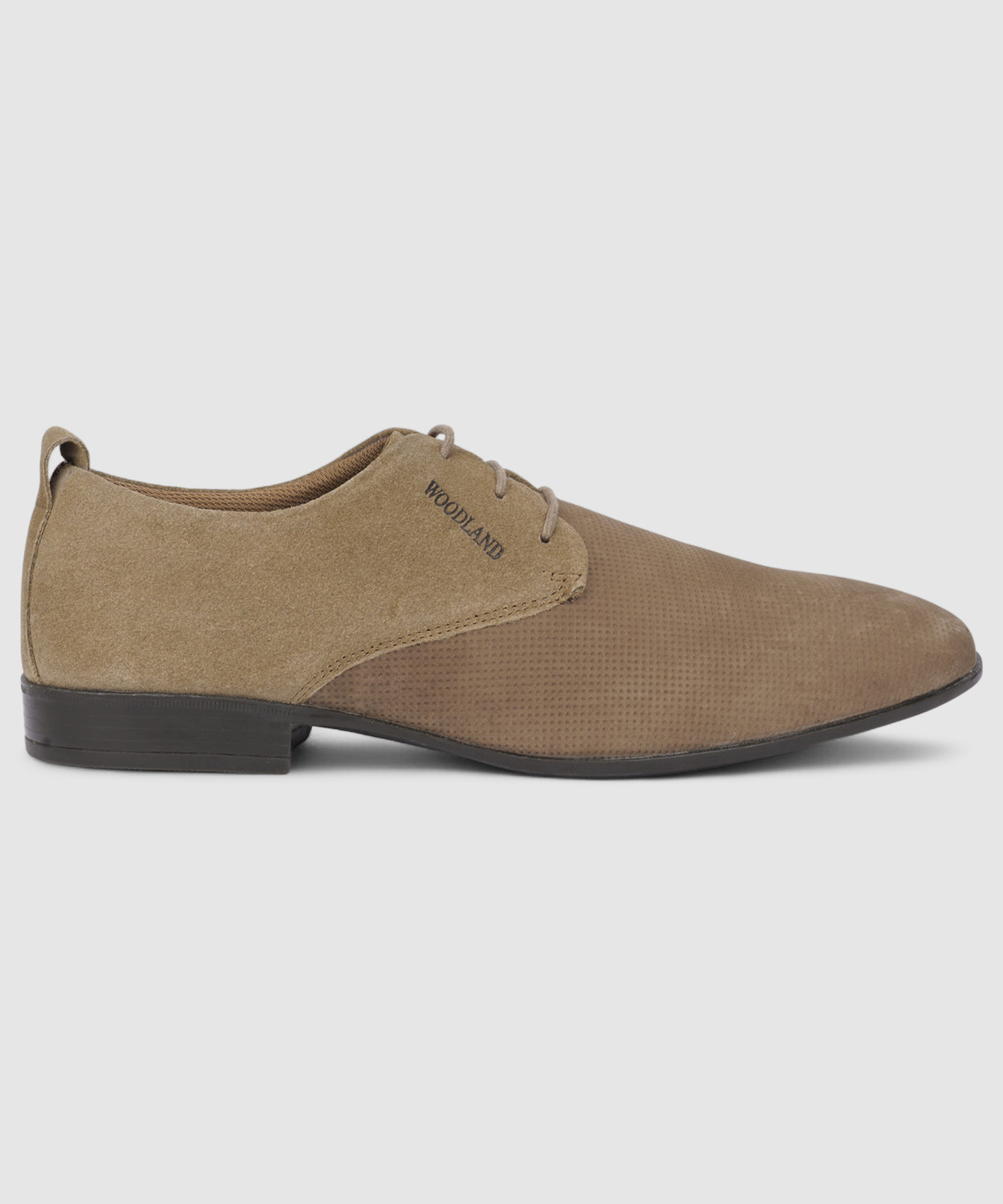 Image of WOODLAND Lace Up Lightweight Breathable Comfortable Daily Use Casuals For Men