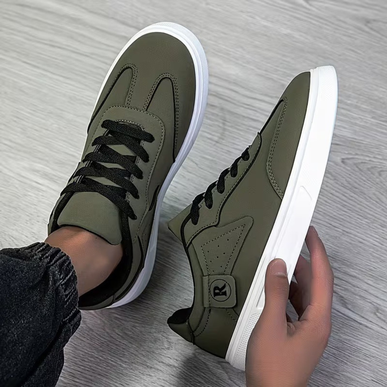 Image of ROASTER Light weight stylish attractive white sole sneakers shoes for men Sneakers For Men