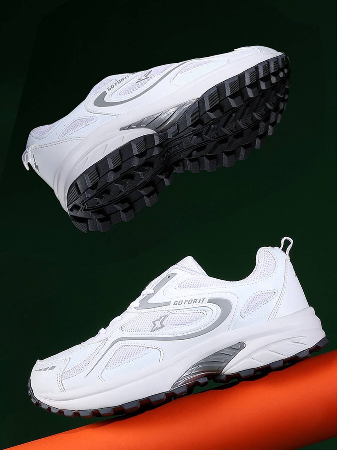 Sparx SM-171 Men's Running Shoes White - Image 2