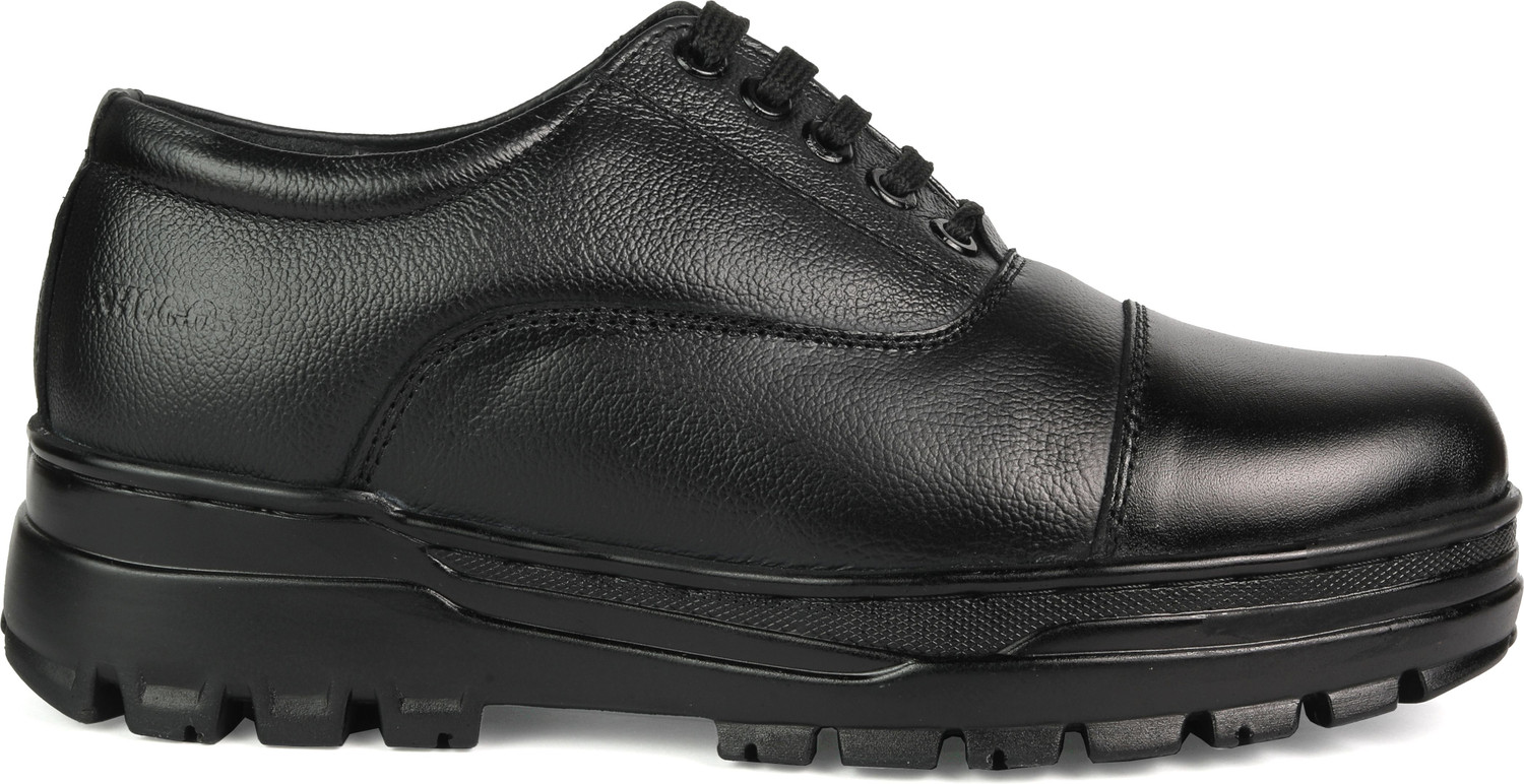 Image of XHUGOY CUT SHOE IN BLACK|TAN COLOUR SIZE 3-11 FOR MEN WOMEN Oxford For Men
