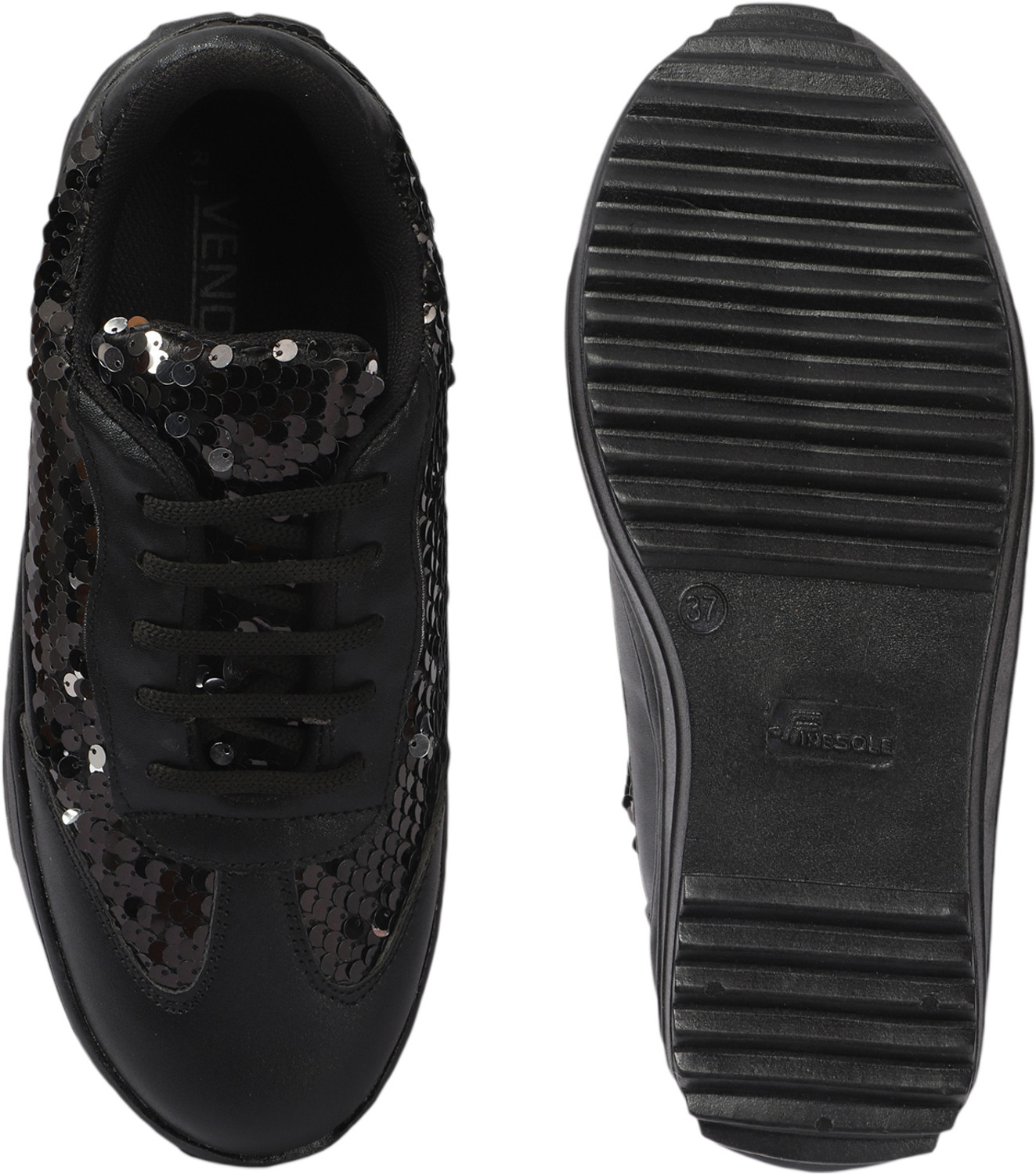 Image of VENDOZ GLITTERY PARTY WEDDING AND CASUAL WEAR Sneakers For Women Sneakers For Women