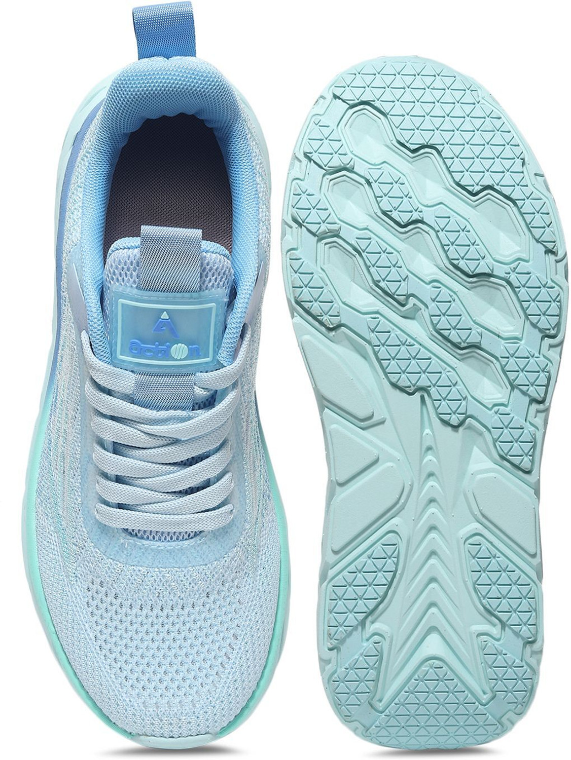 Image of action Athleo KIA-202 Comfortable Trendy Lightweight Durable Sports Lace-Up Running Shoes For Women