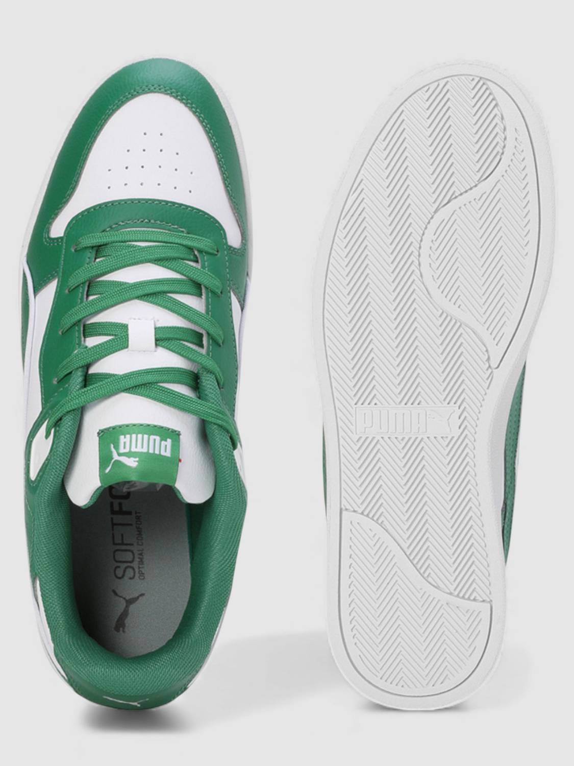 PUMA Court Gamer Men's Green Sneakers - Image 5