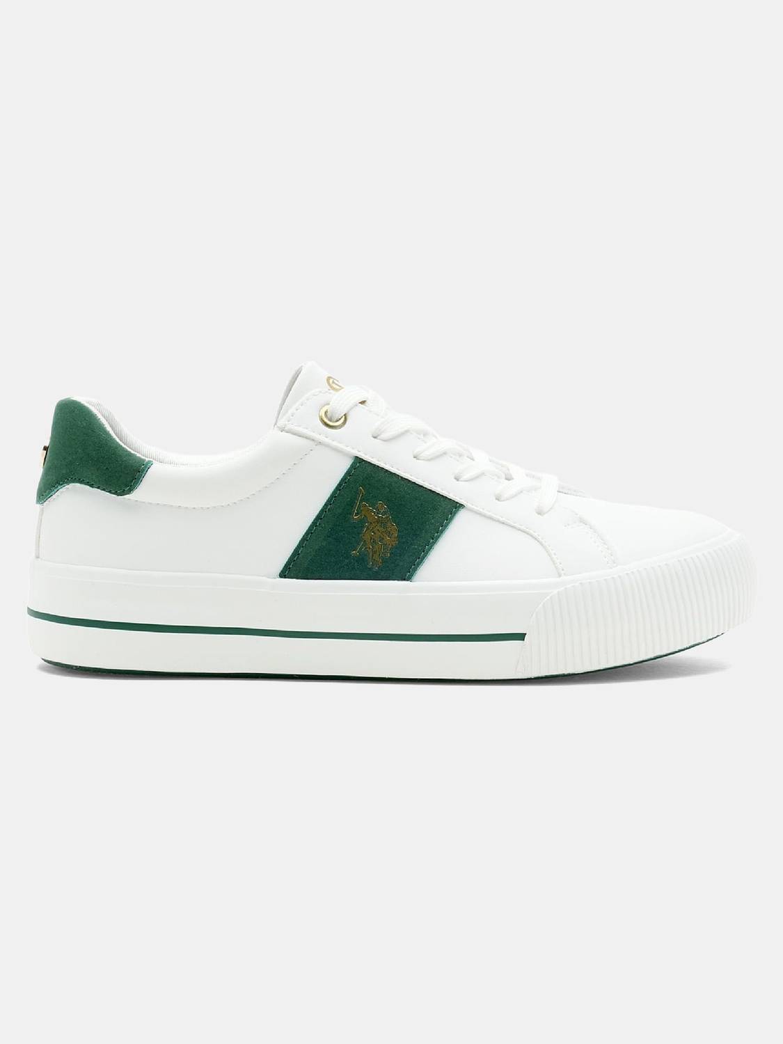 U.S. POLO ASSN. Ronnie 3.0 White Chunky Shoe Sneakers - Image 5