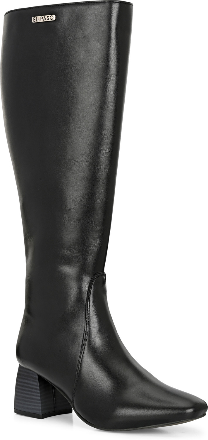 Image of EL PASO Knee Length Outdoor Trendy Lightweight Soft Cushioned Footbed Boots For Women
