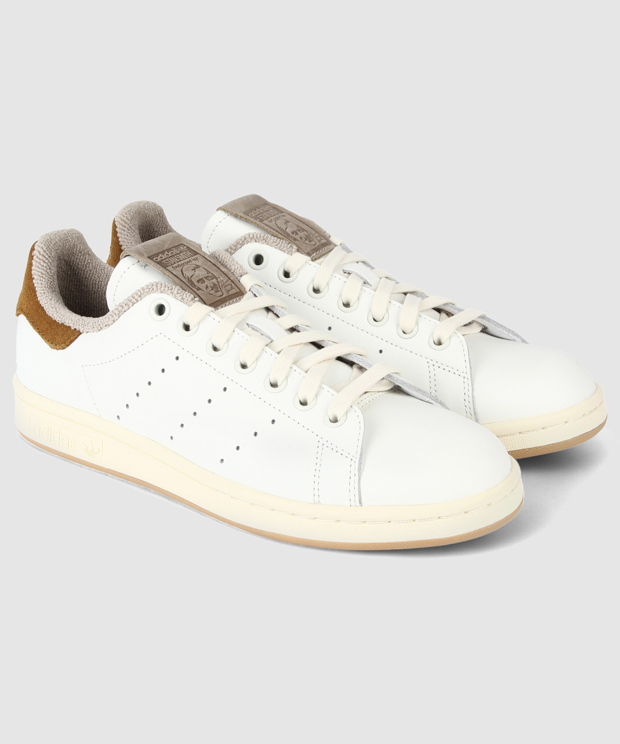 adidas stan smith clear brown off white