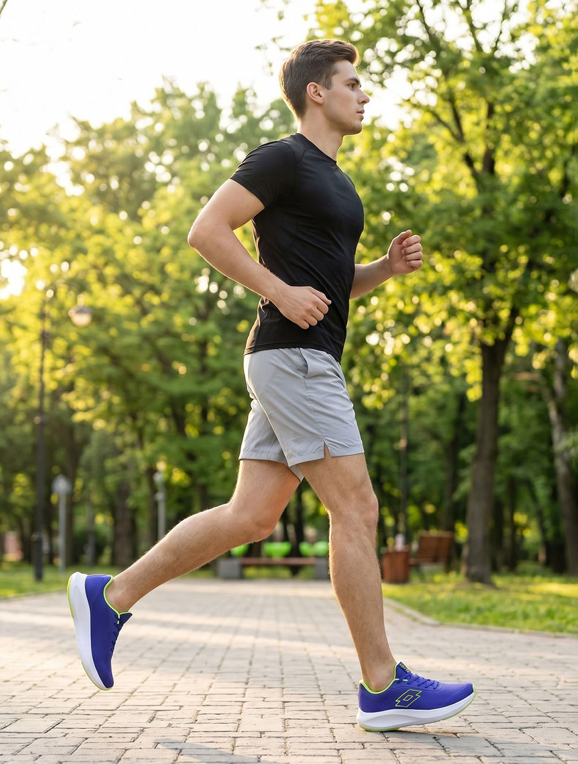 Image of LOTTO Xwift Knit Running Shoes For Men