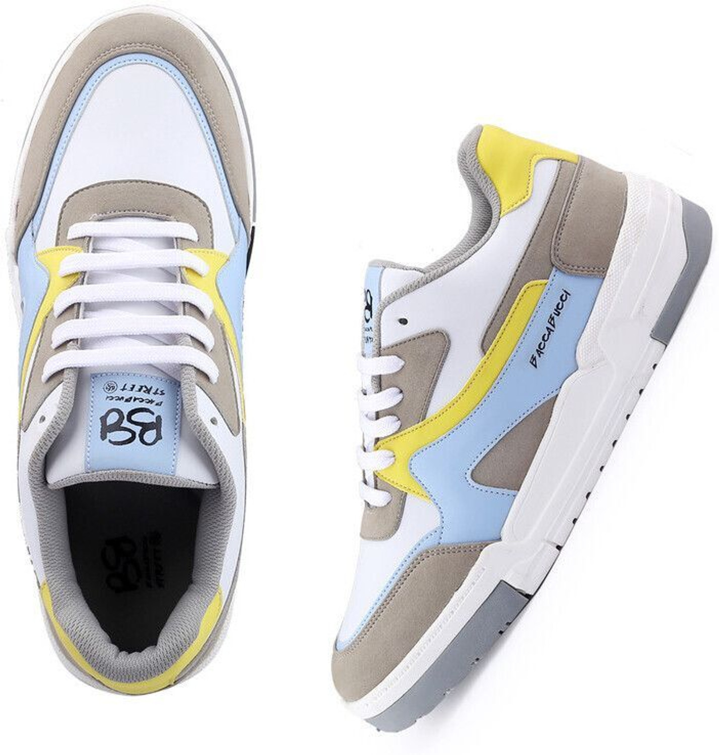 Image of bacca bucci Street Punk Street Style Sneakers For Men