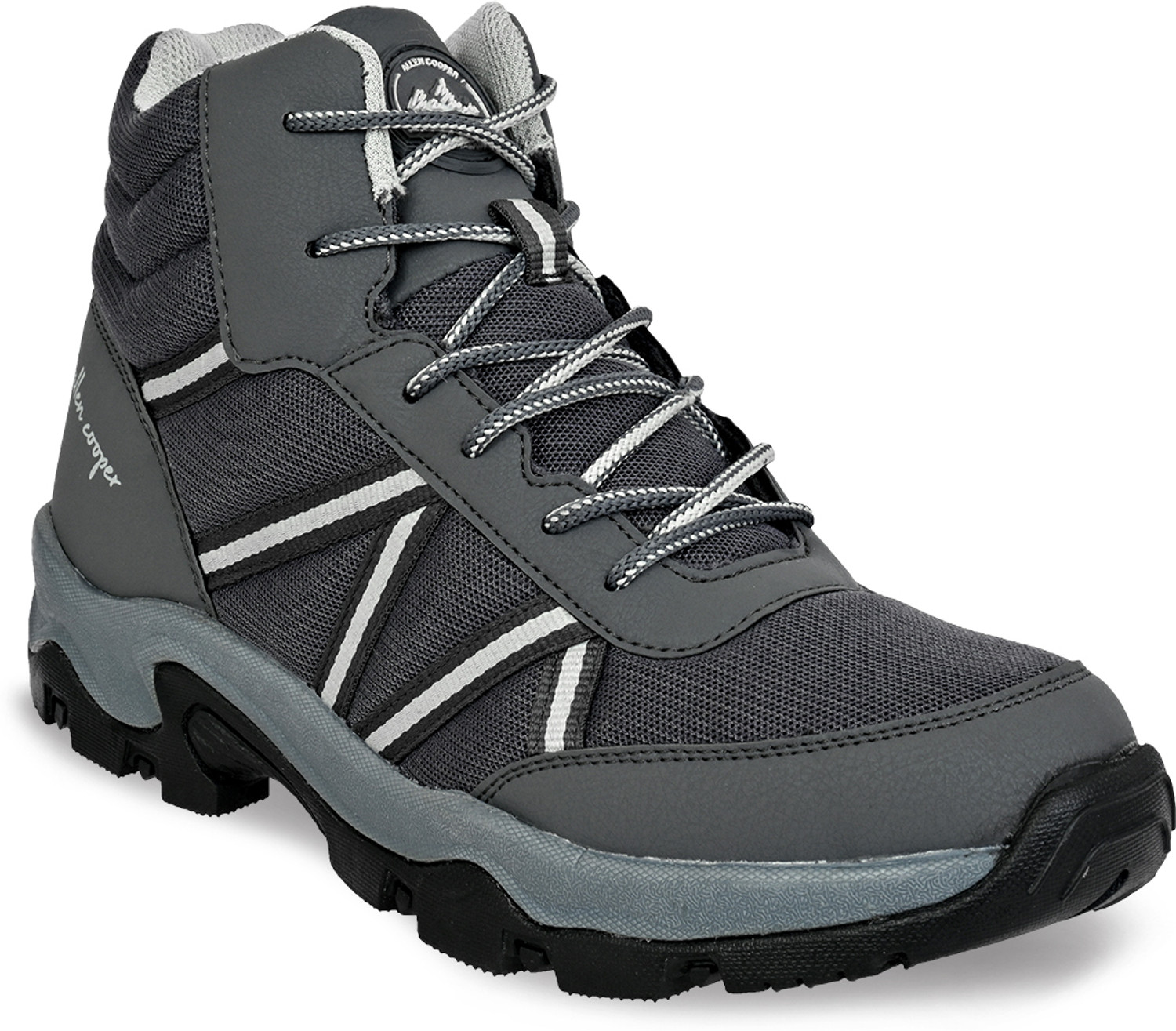 Image of Allen Cooper Comfortable Durable Memory Foam insole,EVA sole,walking, cricket,running sports Hiking & Trekking Shoes For Men