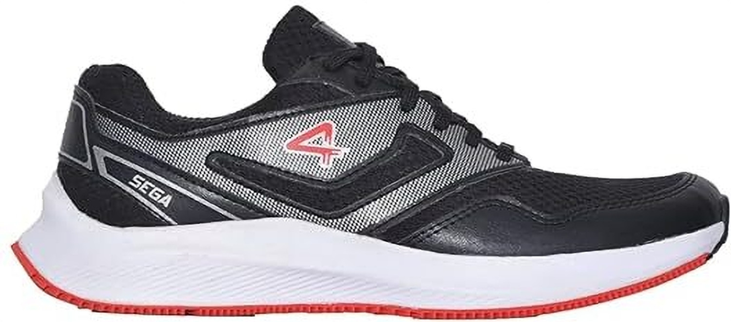 Image of Star Impact Running Shoes for Men - SEGA Comfort(Original) - Red Black Casuals For Men