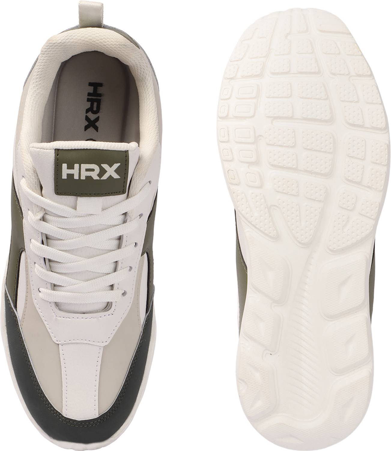 HRX by Hrithik Roshan Men's Green Walking Shoes - Image 2