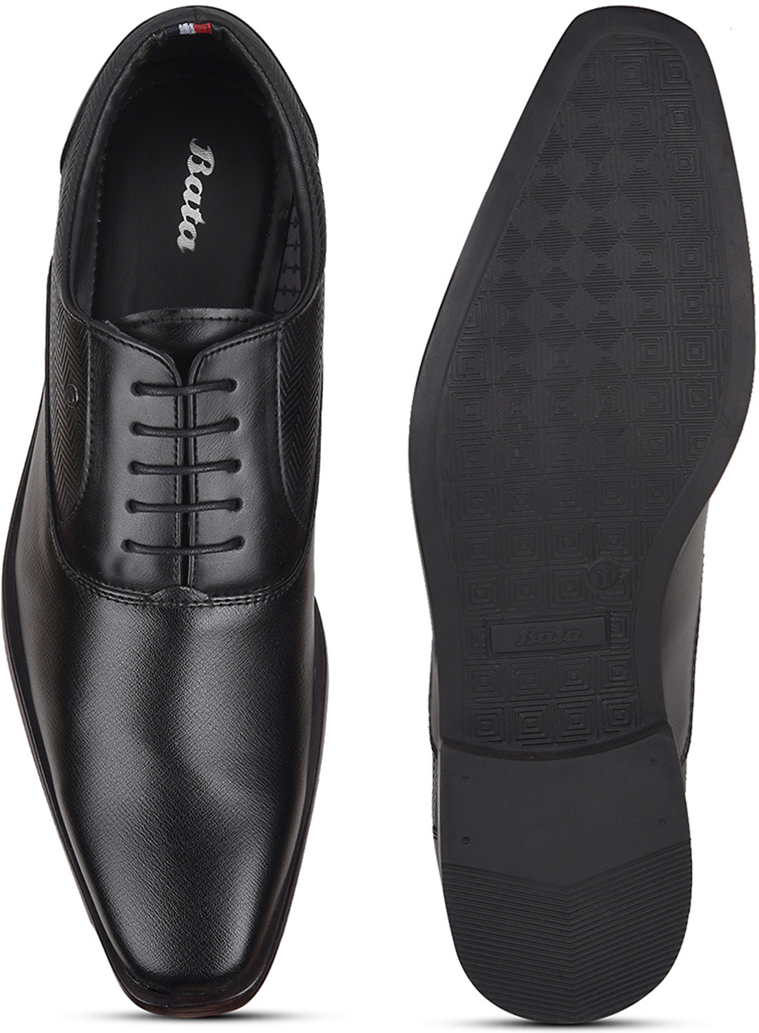 Image of Bata Ba Men's Formal Ox Shoes - Timeless Elegance for Office & Events Oxford For Men