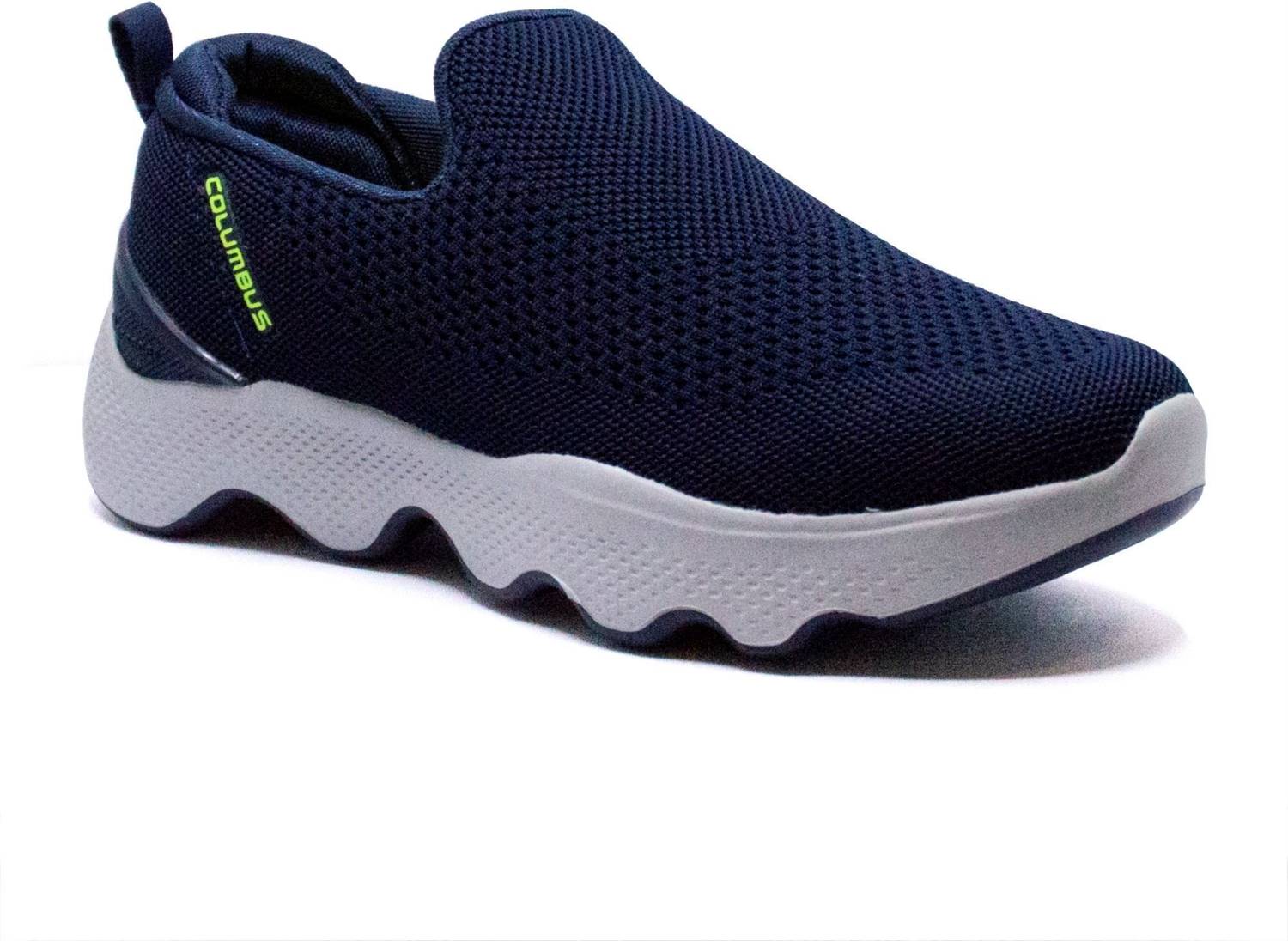 COLUMBUS MASSAGER-01 Men's Blue Running Shoes - Image 2