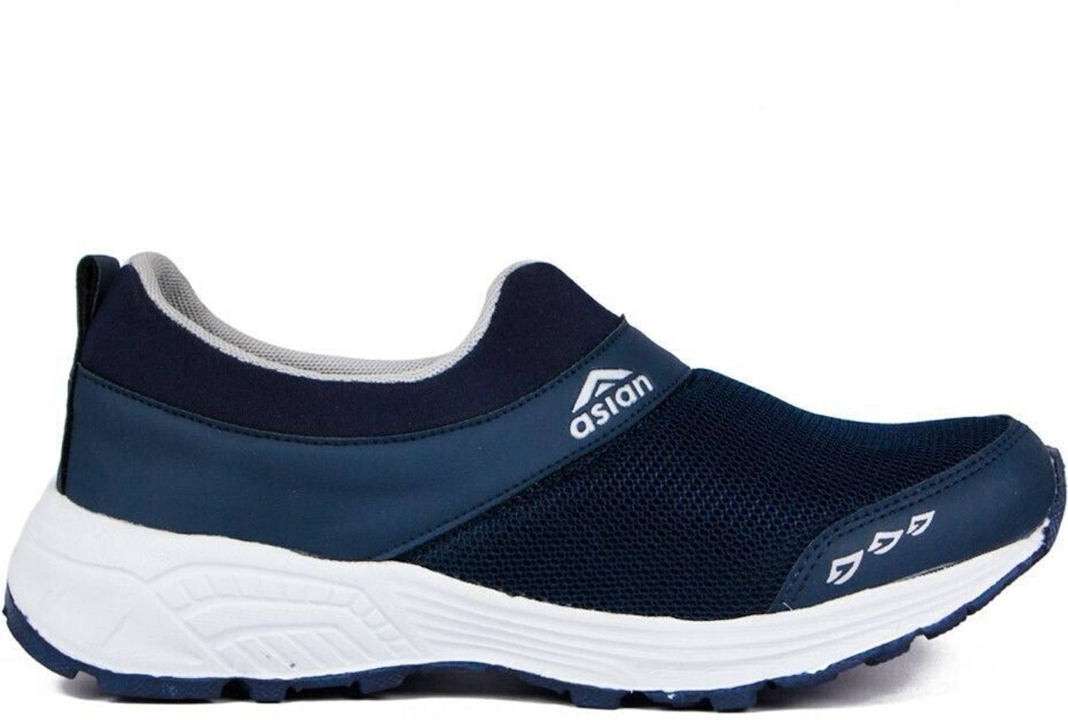 asian Future-04 laceless blue men's shoes - Image 4