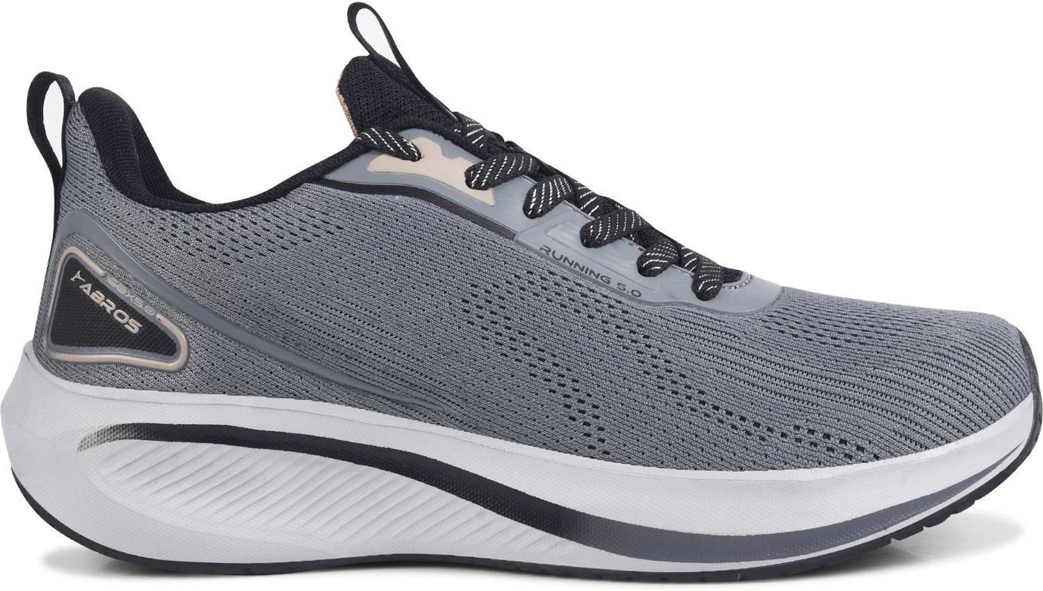 Abros SHARK Running Shoes For Men Gray - Image 5
