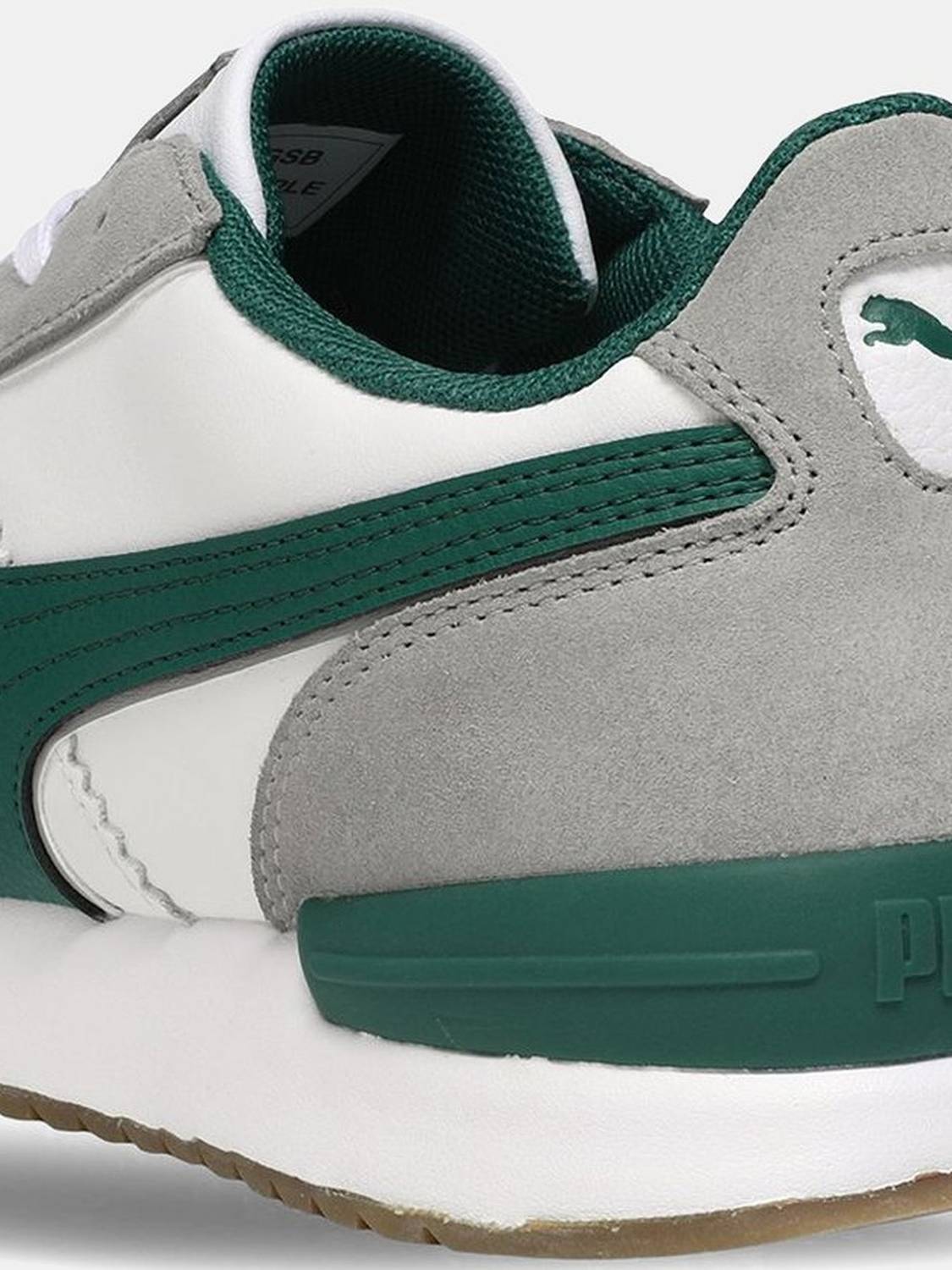 PUMA R78 Retro Green Men's Sneakers - Image 4