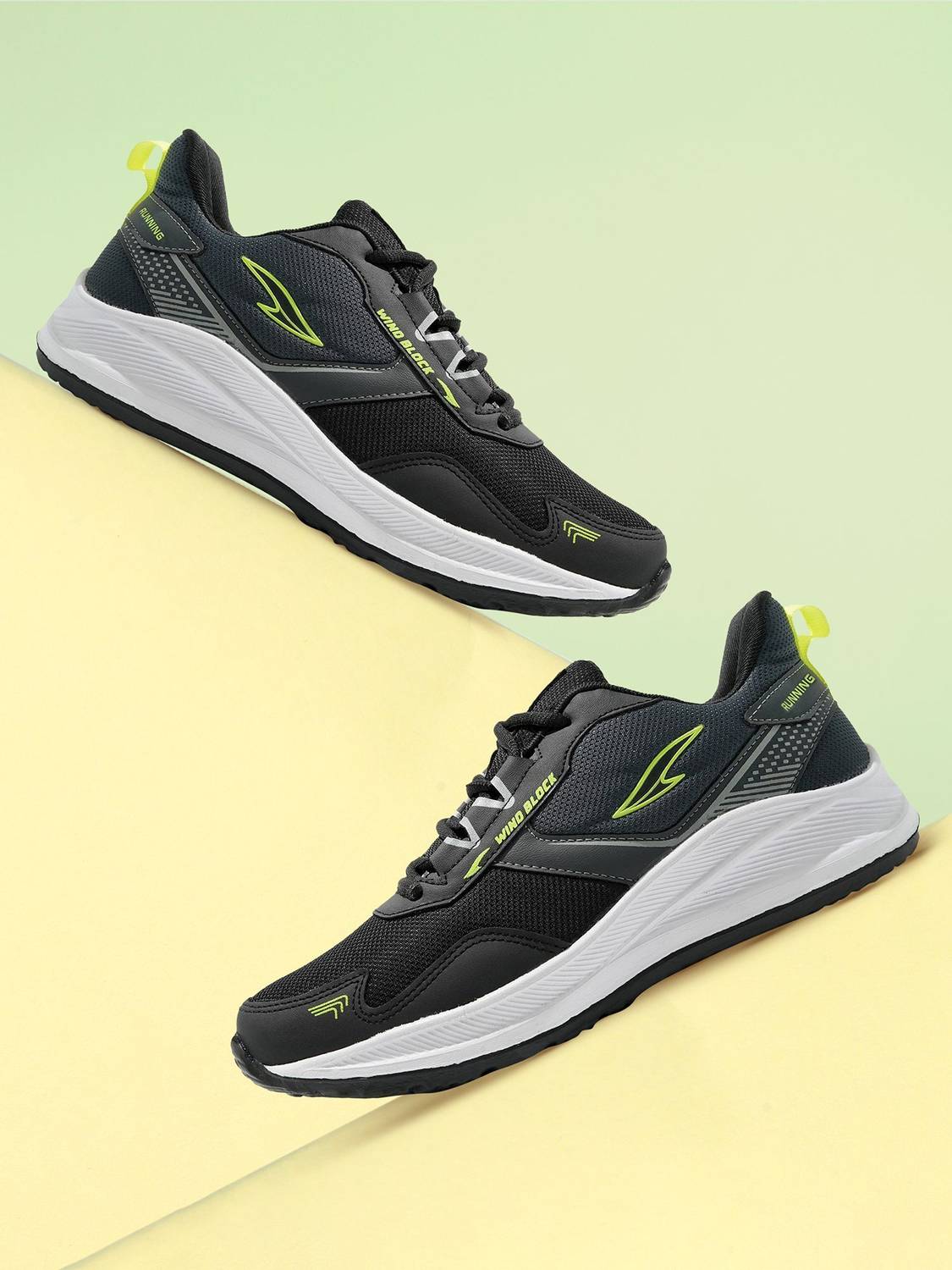 asian Thar-01 Black Sports,Training,Gym,Walking,Stylish Running S
