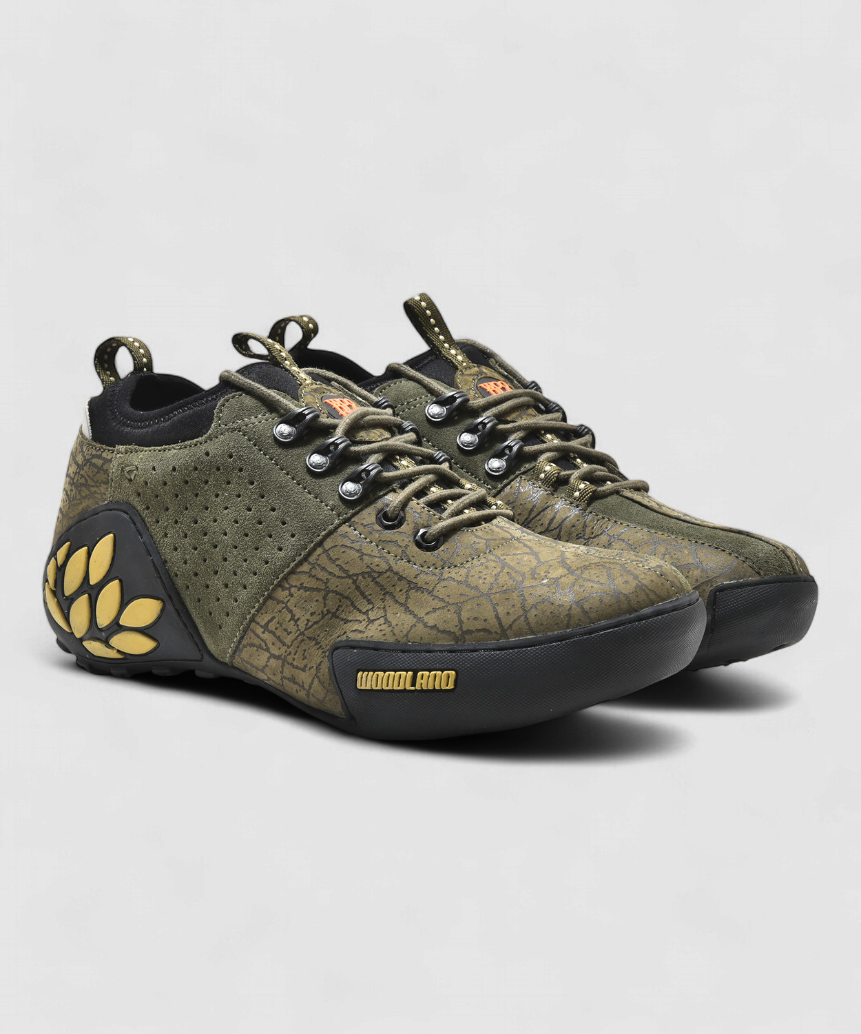 Image of WOODLAND Lace Up Lightweight Breathable Comfortable Daily Use Casuals For Men (Multicolor, 6)