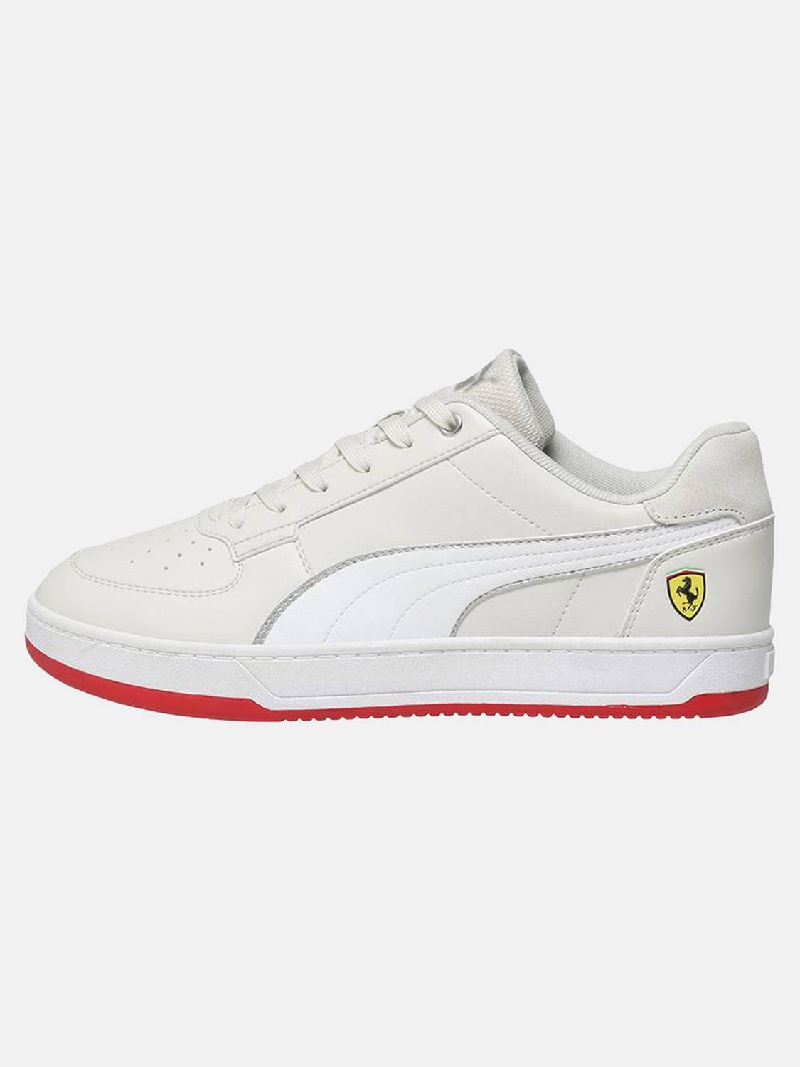 PUMA Ferrari Caven 2.0 White Sneakers For Men - Image 2