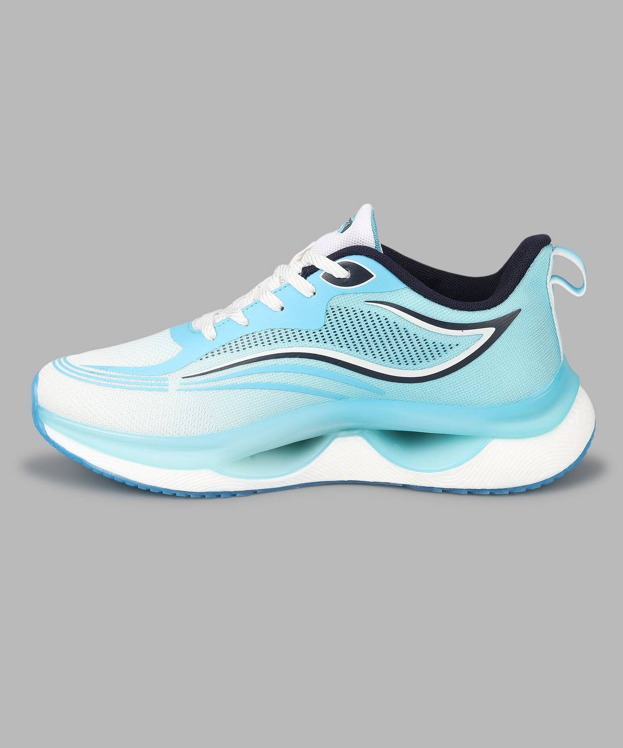 Abros TRIGGER-PRO Men's White Running Shoes - Image 3