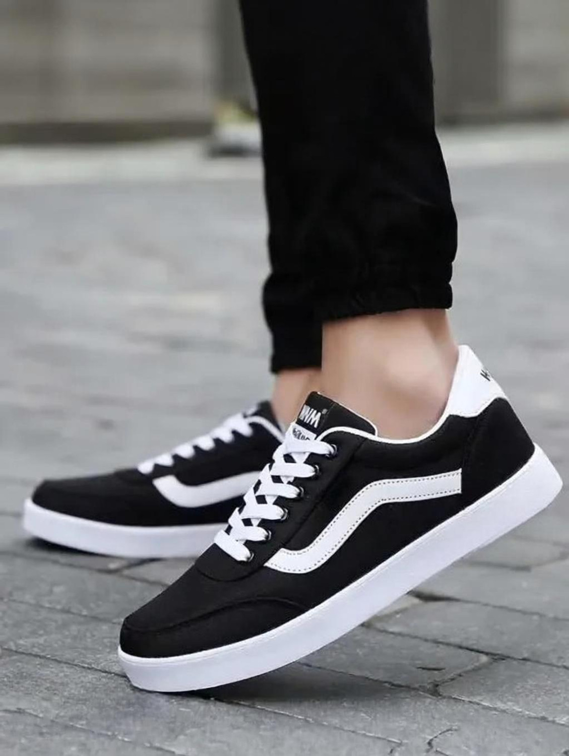 Image of COOPERWINGS Trendy sneaker for men - stylish black shoes for men comfy men shoes flex Sneakers For Men