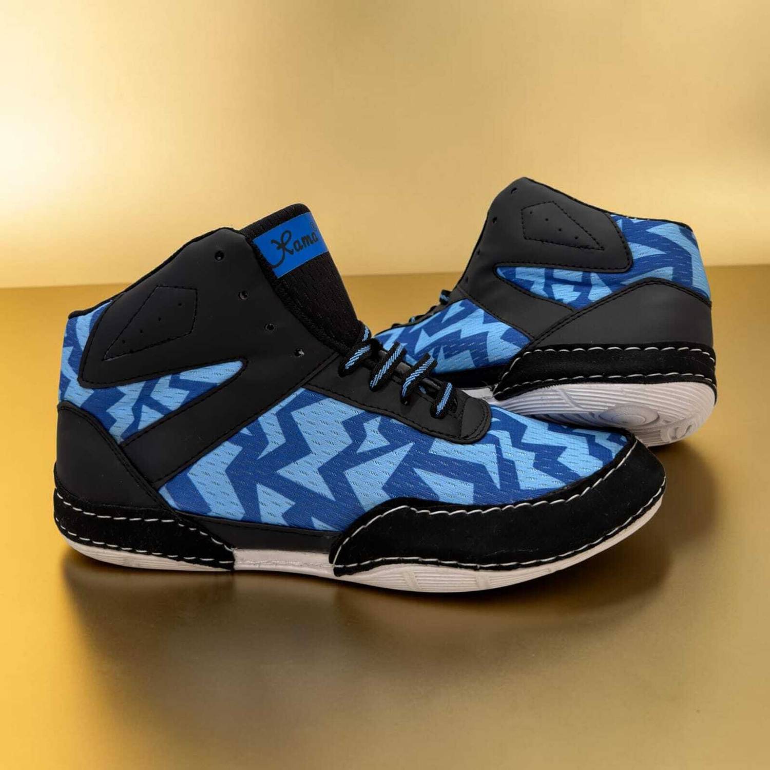 XAMA Wrestling/Kabaddi Shoes For Men Blue - Image 3