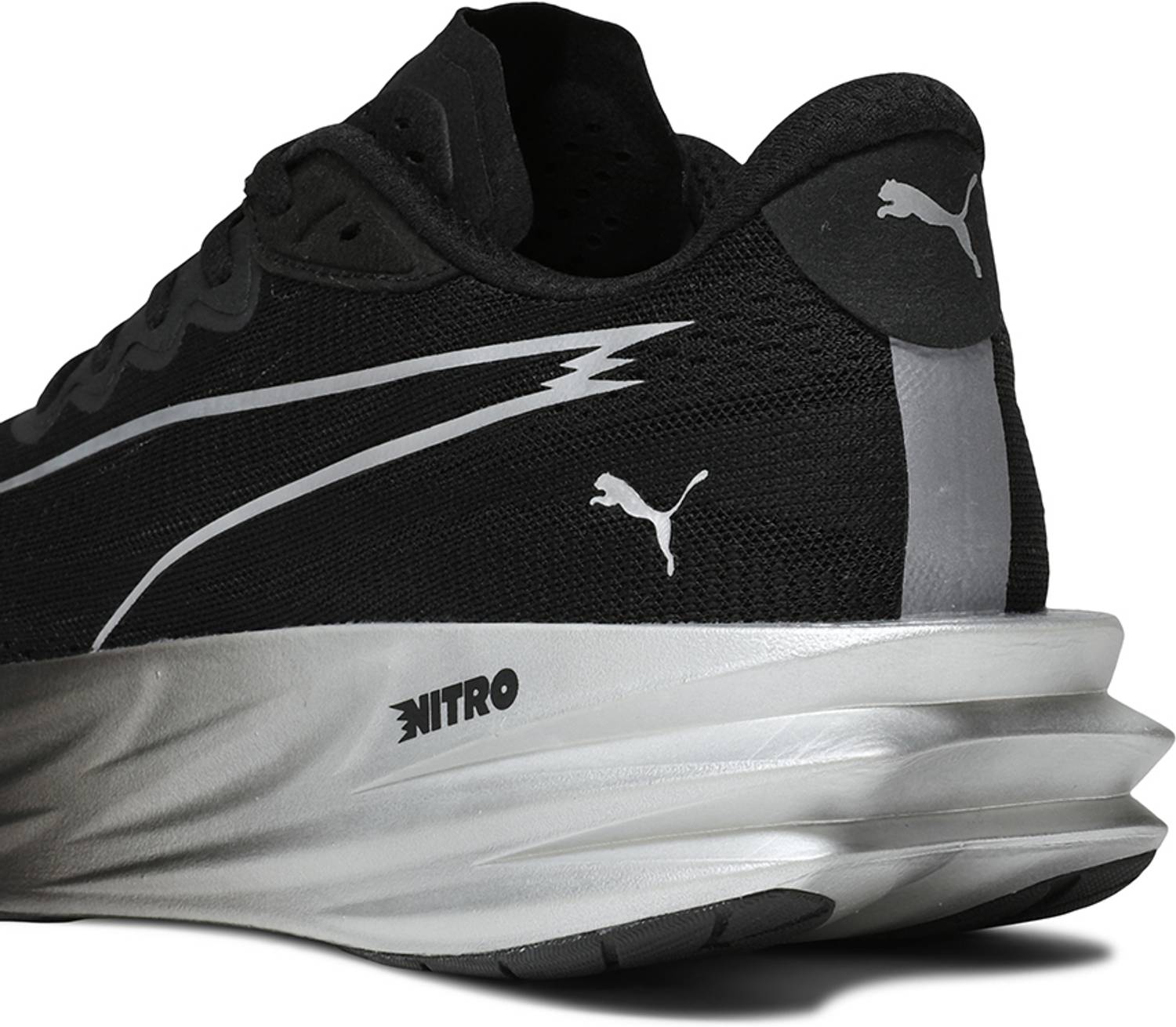 PUMA Deviate Pure NITRO Men's Black Running Shoes - Image 4