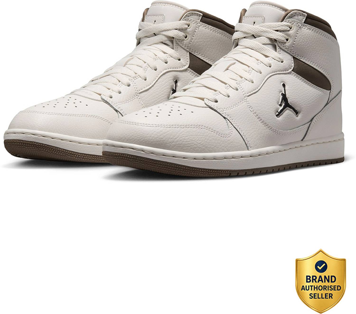 NIKE Jordan Court Connect Mid Sneakers For Men Gray - Image 1