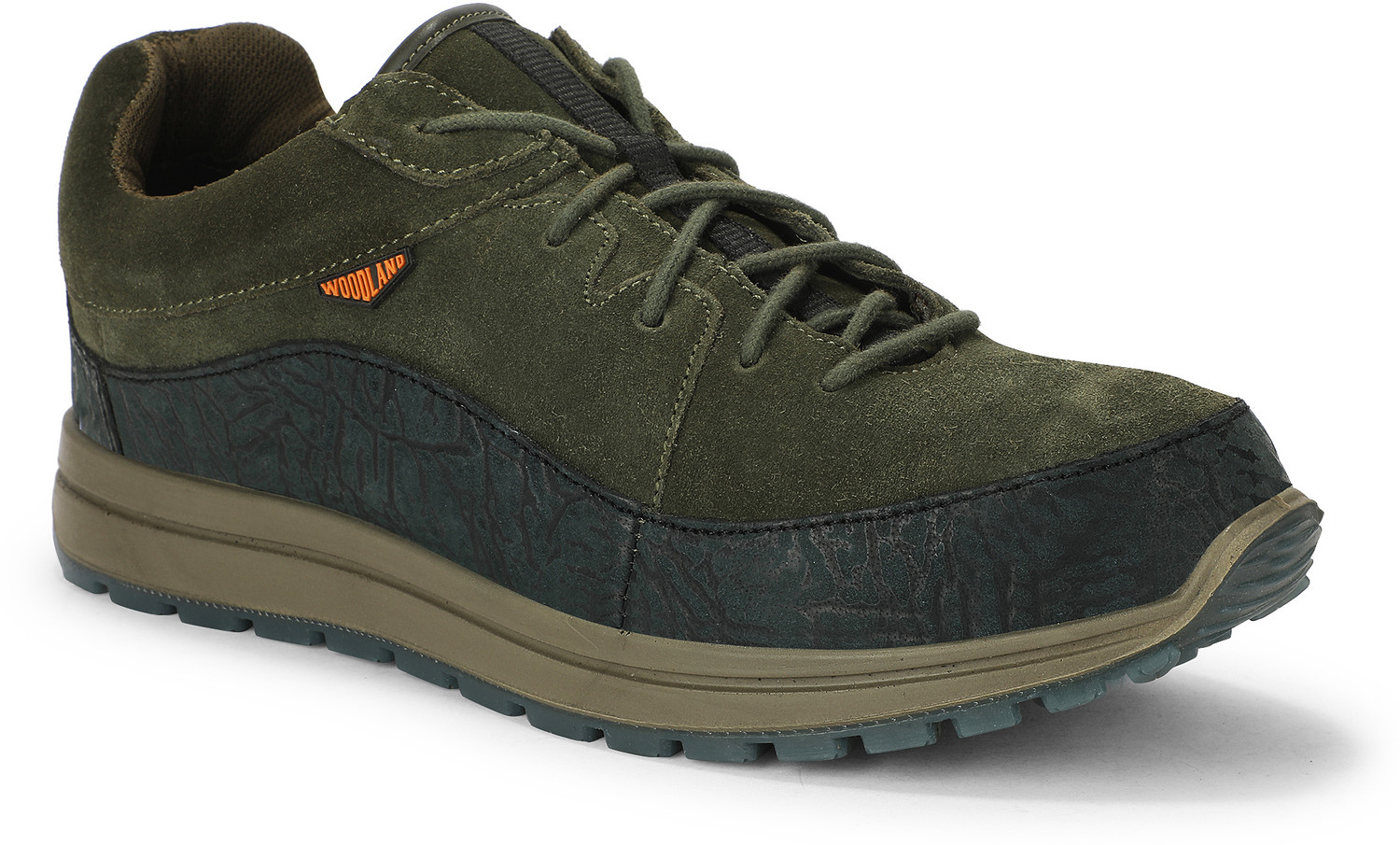 Image of WOODLAND Lace Up Lightweight Breathable Comfortable Daily Use Casuals For Men